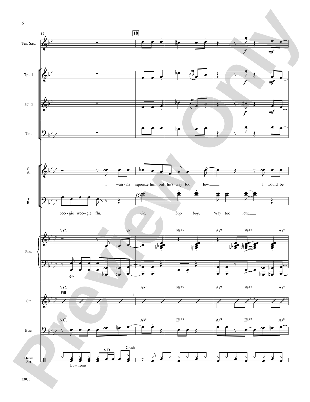 Rocking Pneumonia and the Boogie Woogie Flu: Choral SoundPax