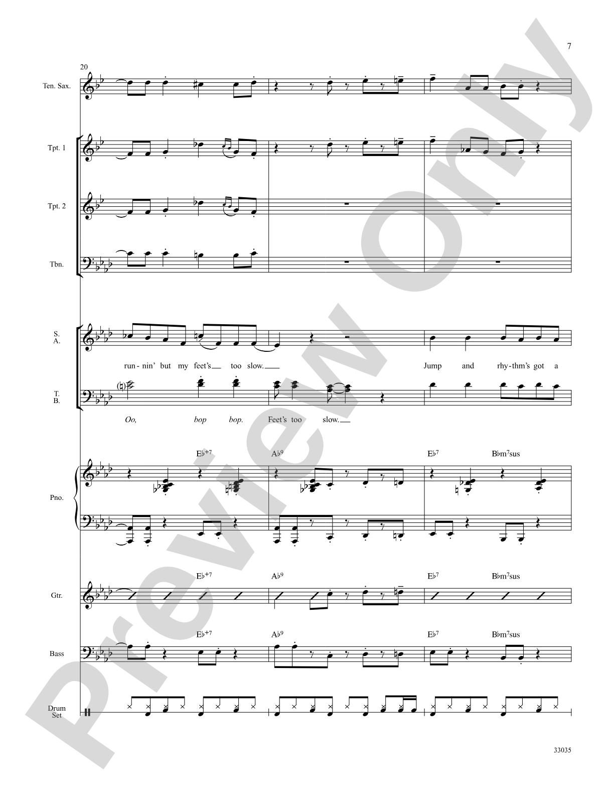 Rocking Pneumonia and the Boogie Woogie Flu: Choral SoundPax