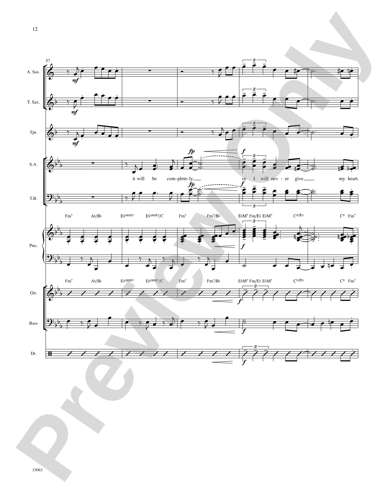 When I Fall in Love: Choral SoundPax
