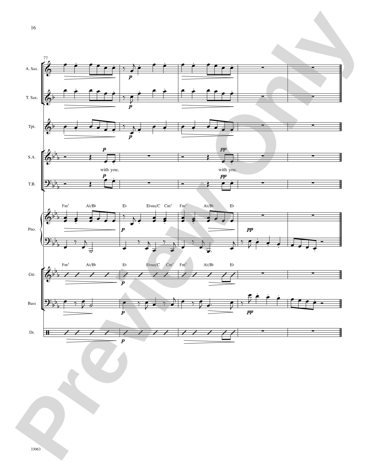 When I Fall in Love: Choral SoundPax