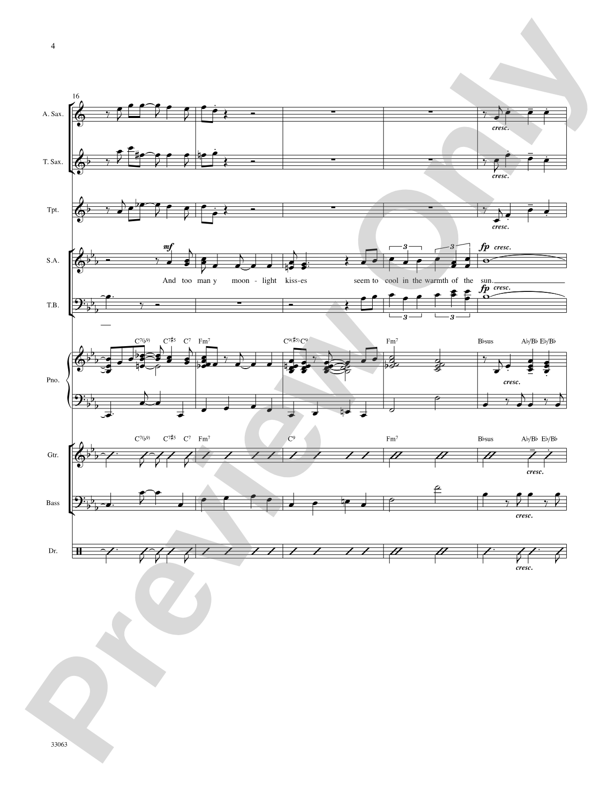 When I Fall in Love: Choral SoundPax