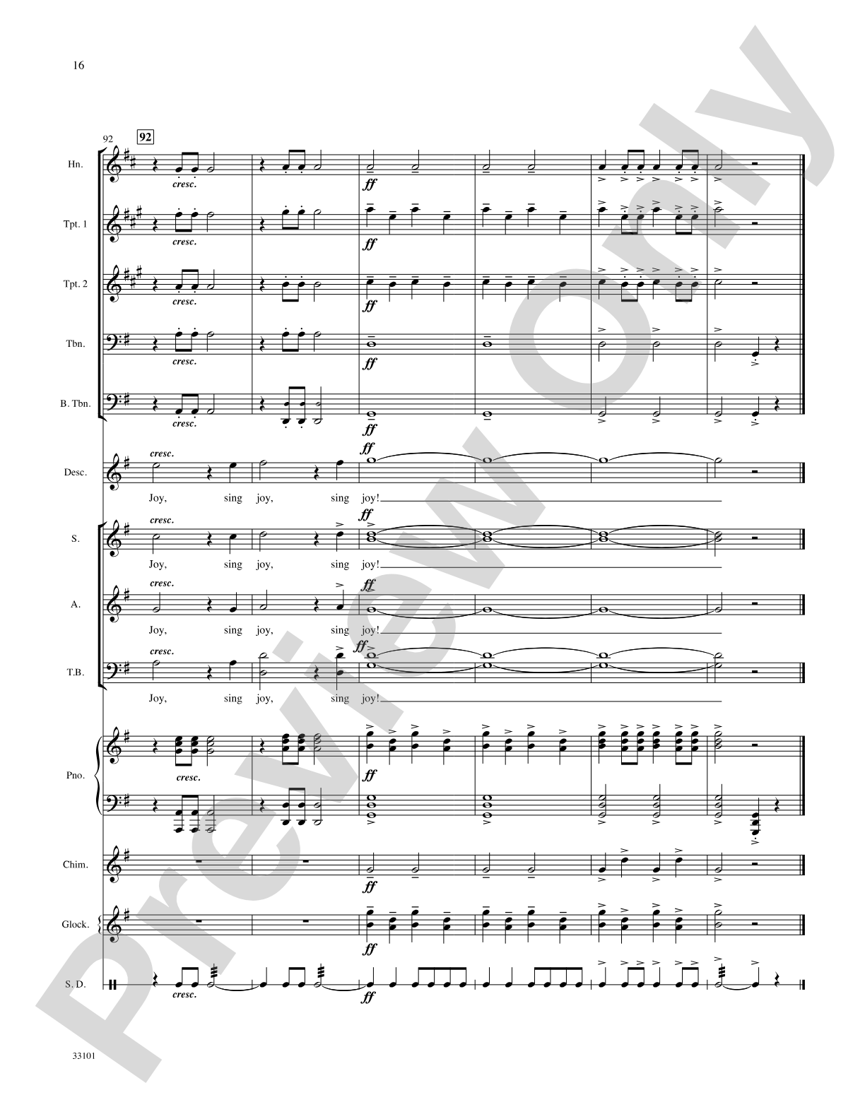 Let Heaven and Nature Sing: Choral SoundPax