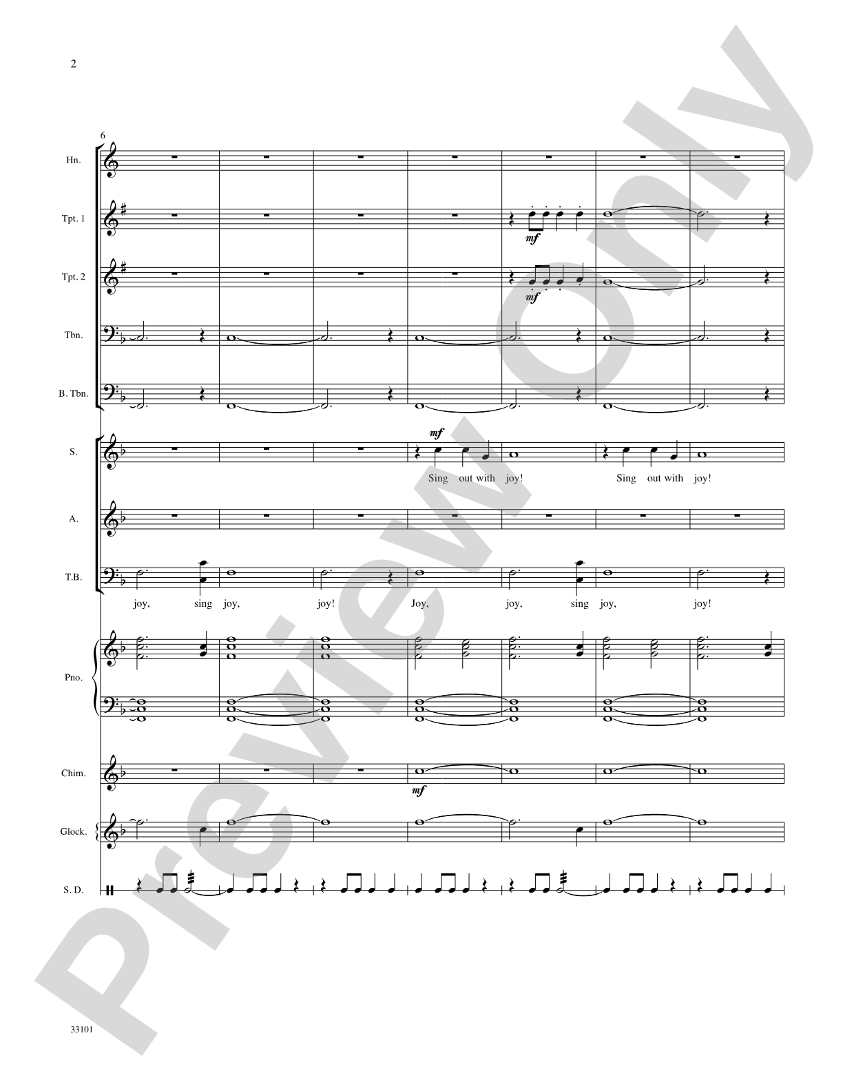 Let Heaven and Nature Sing: Choral SoundPax