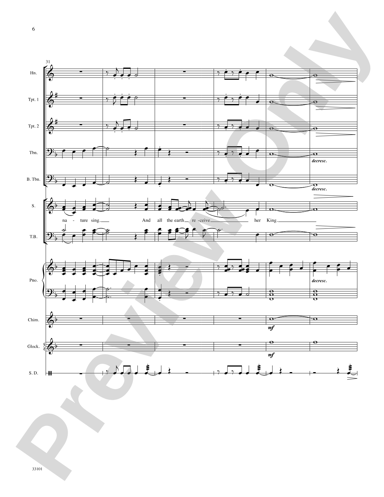 Let Heaven and Nature Sing: Choral SoundPax