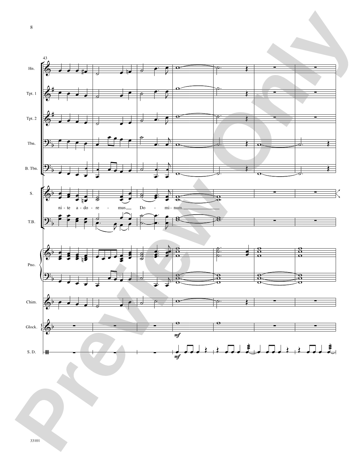 Let Heaven and Nature Sing: Choral SoundPax