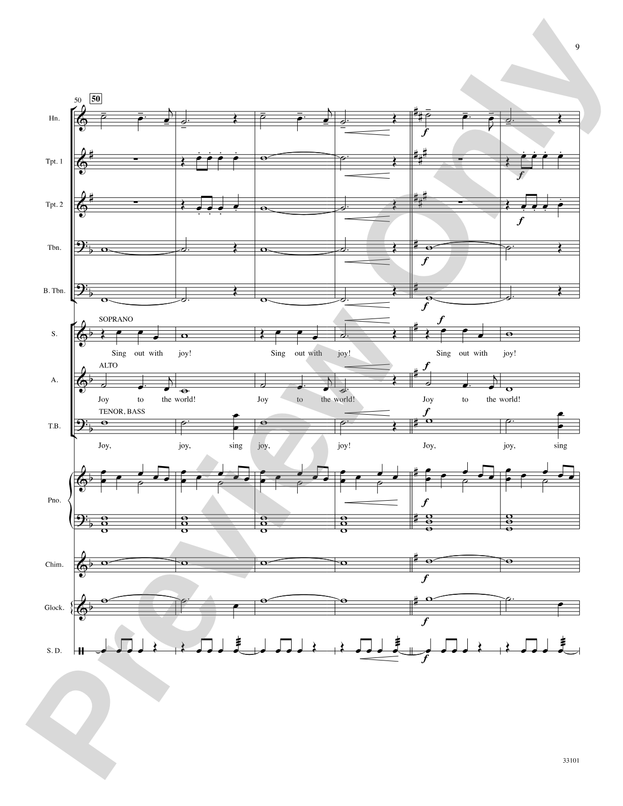 Let Heaven and Nature Sing: Choral SoundPax