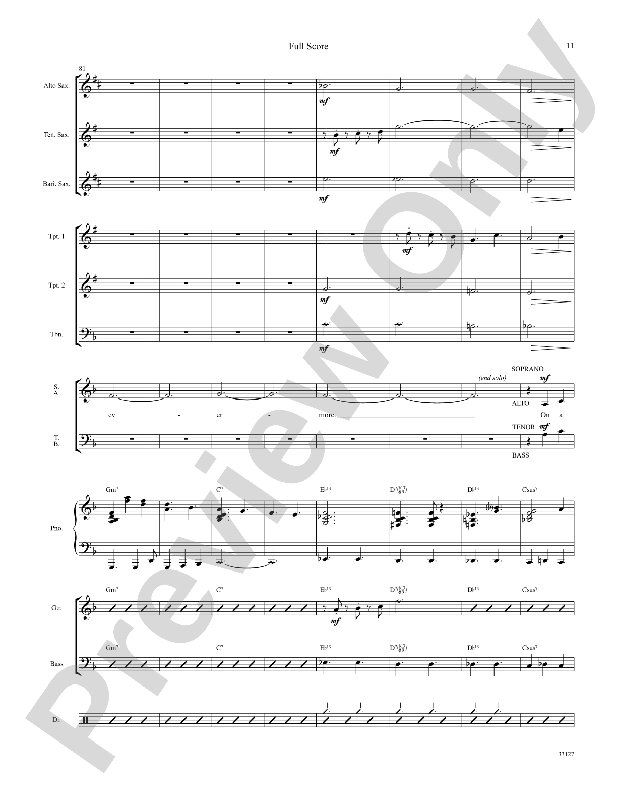 On a Clear Day: Choral SoundPax