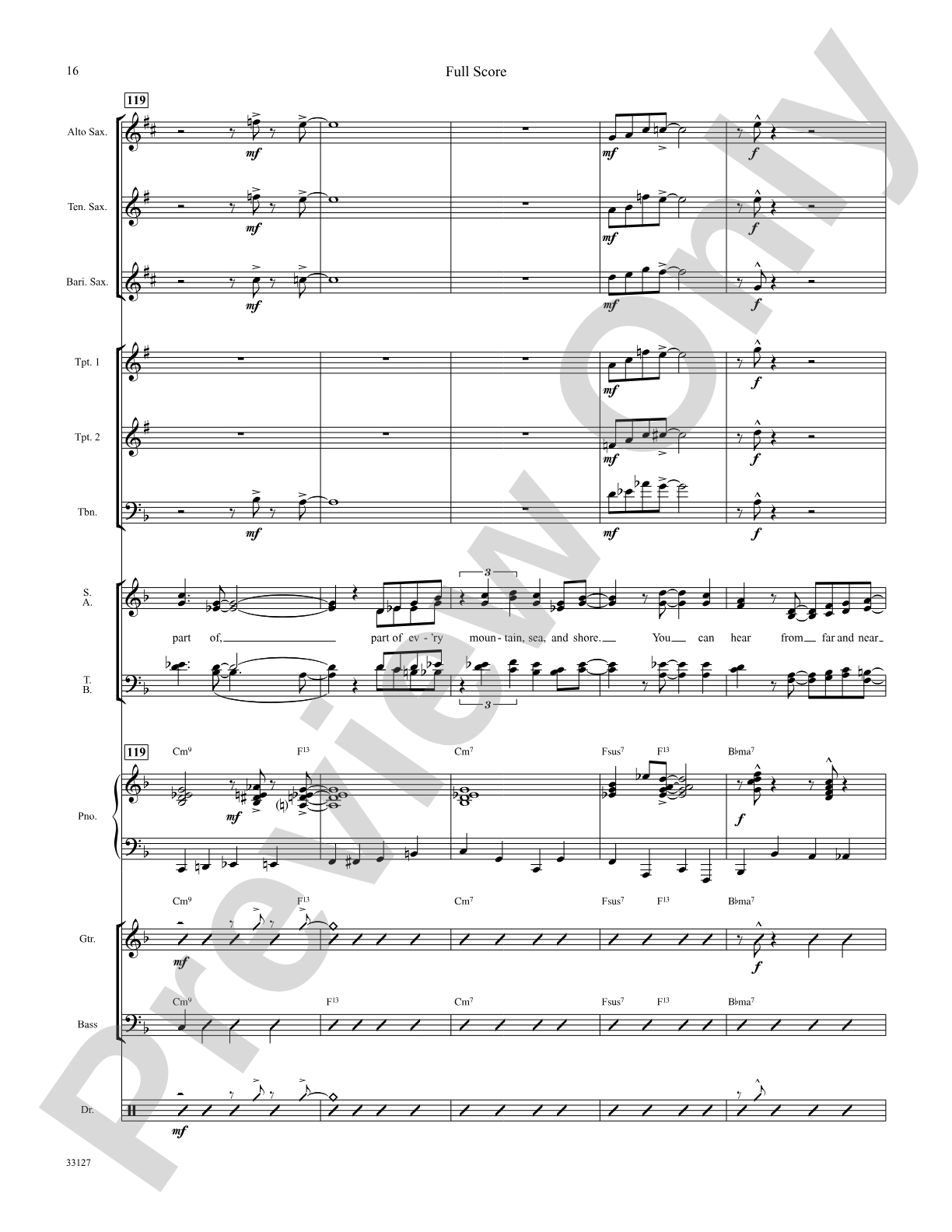 On a Clear Day: Choral SoundPax