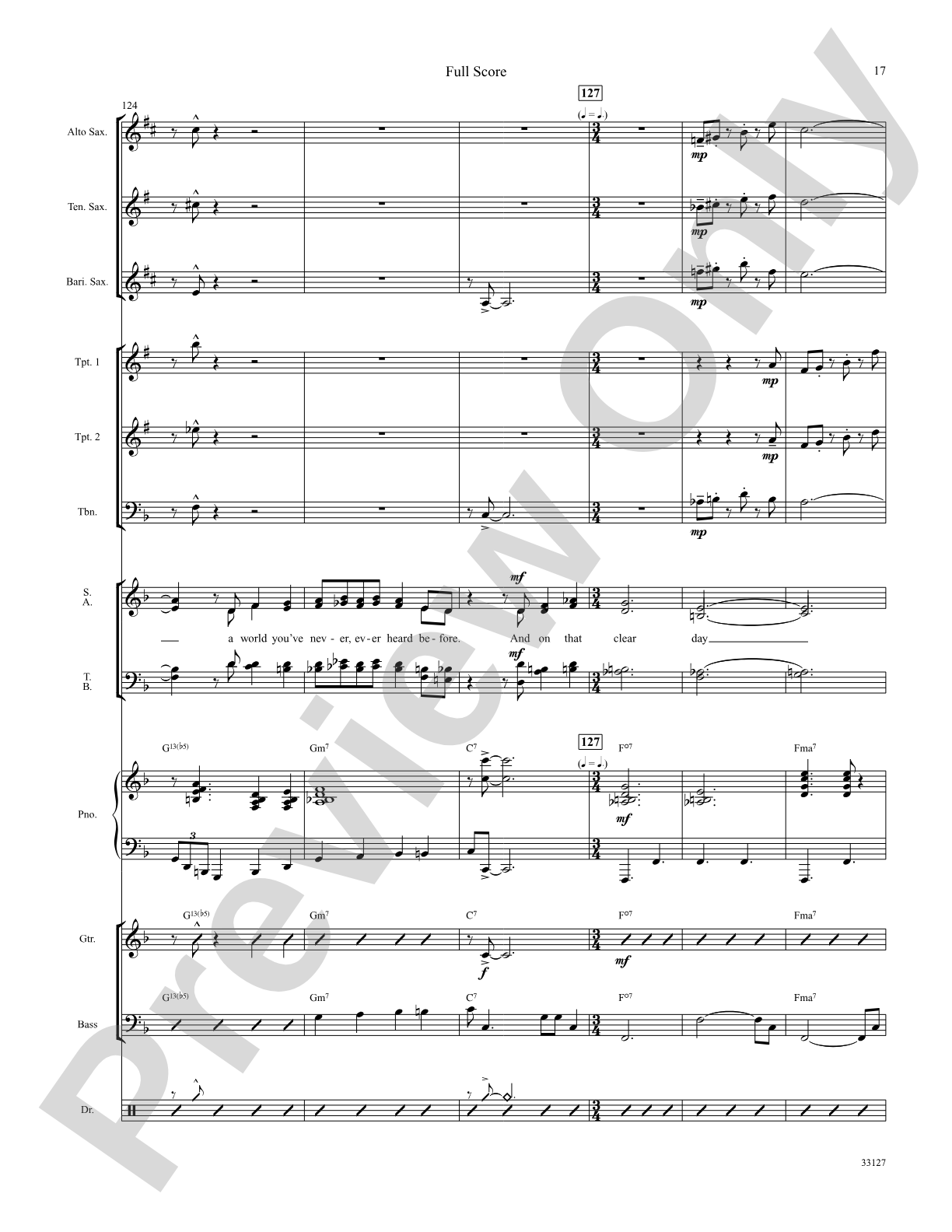 On a Clear Day: Choral SoundPax