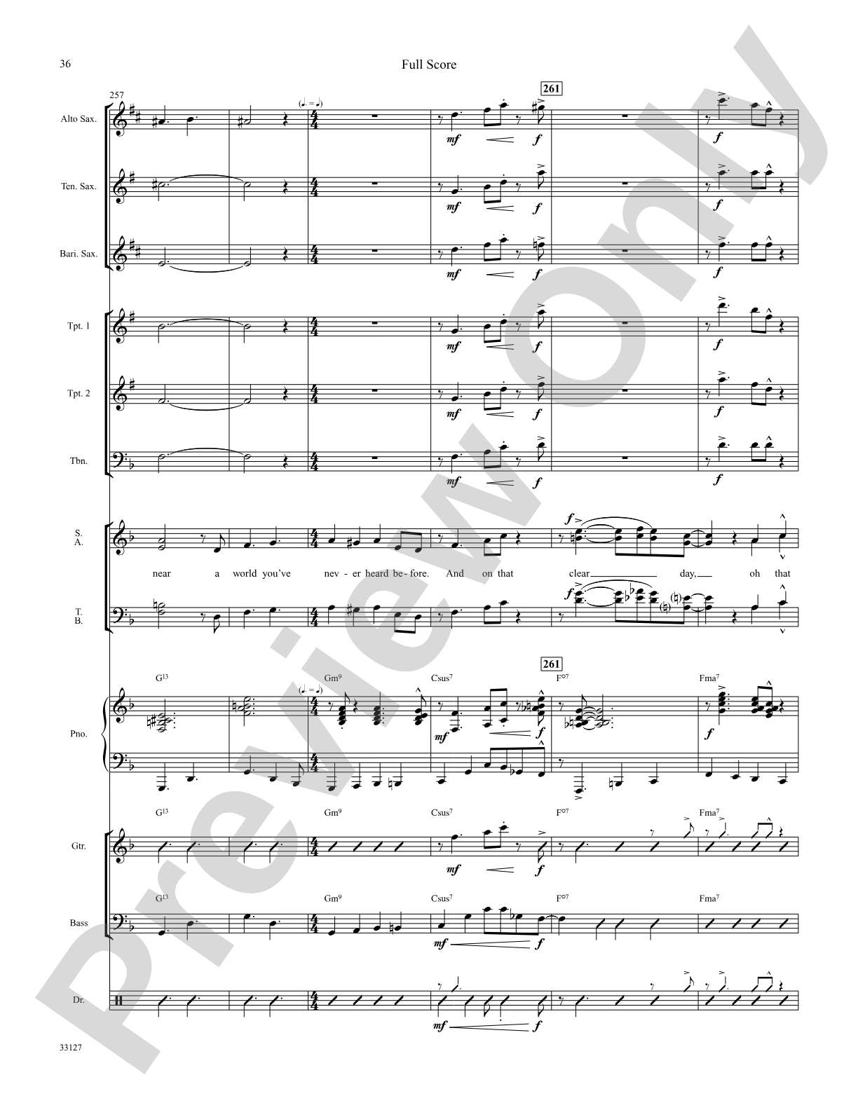 On a Clear Day: Choral SoundPax