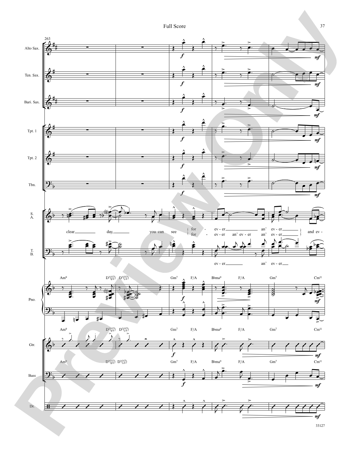 On a Clear Day: Choral SoundPax