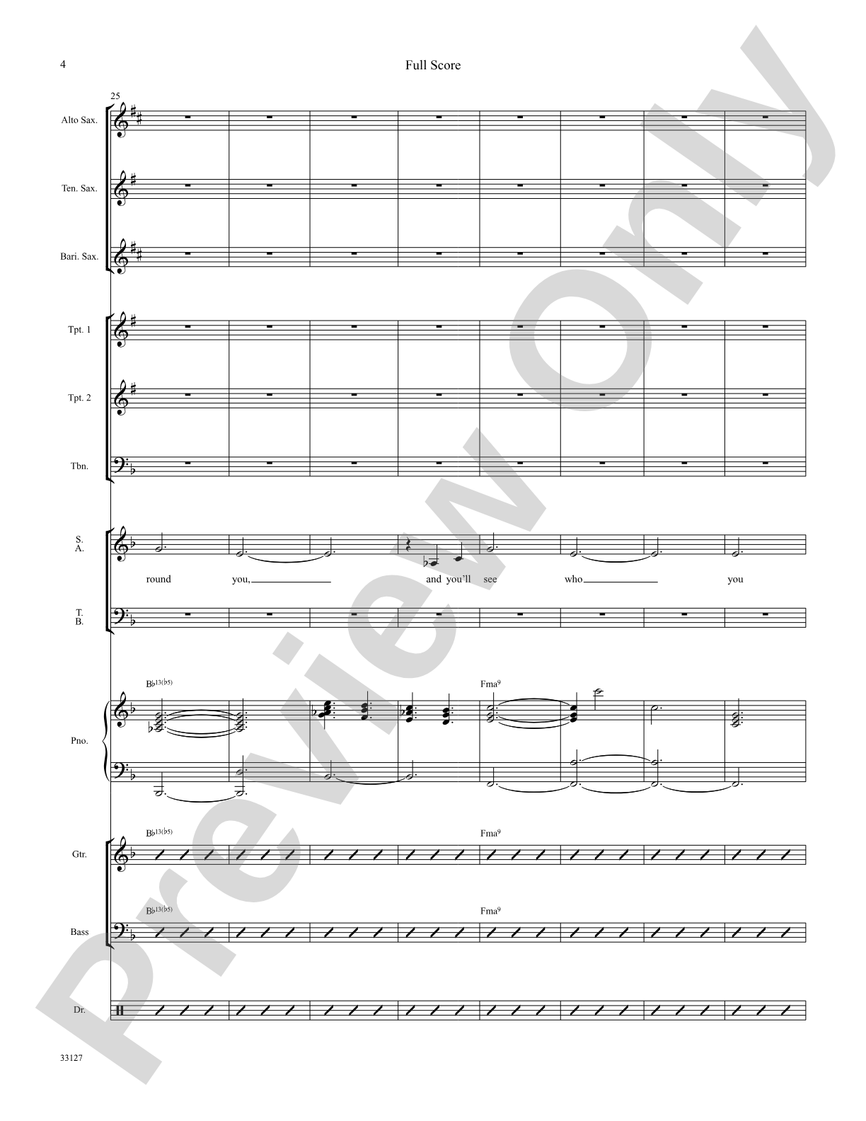 On a Clear Day: Choral SoundPax