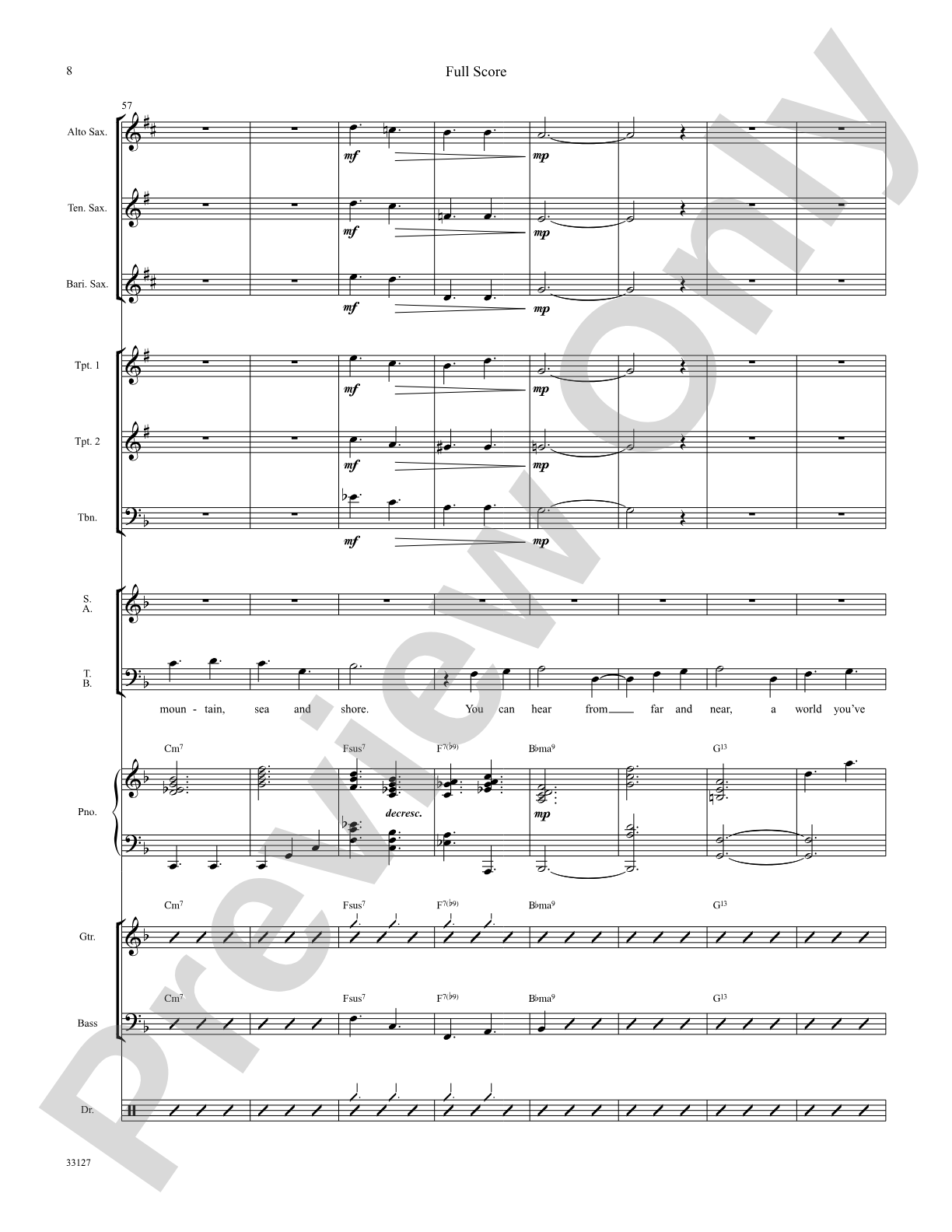 On a Clear Day: Choral SoundPax