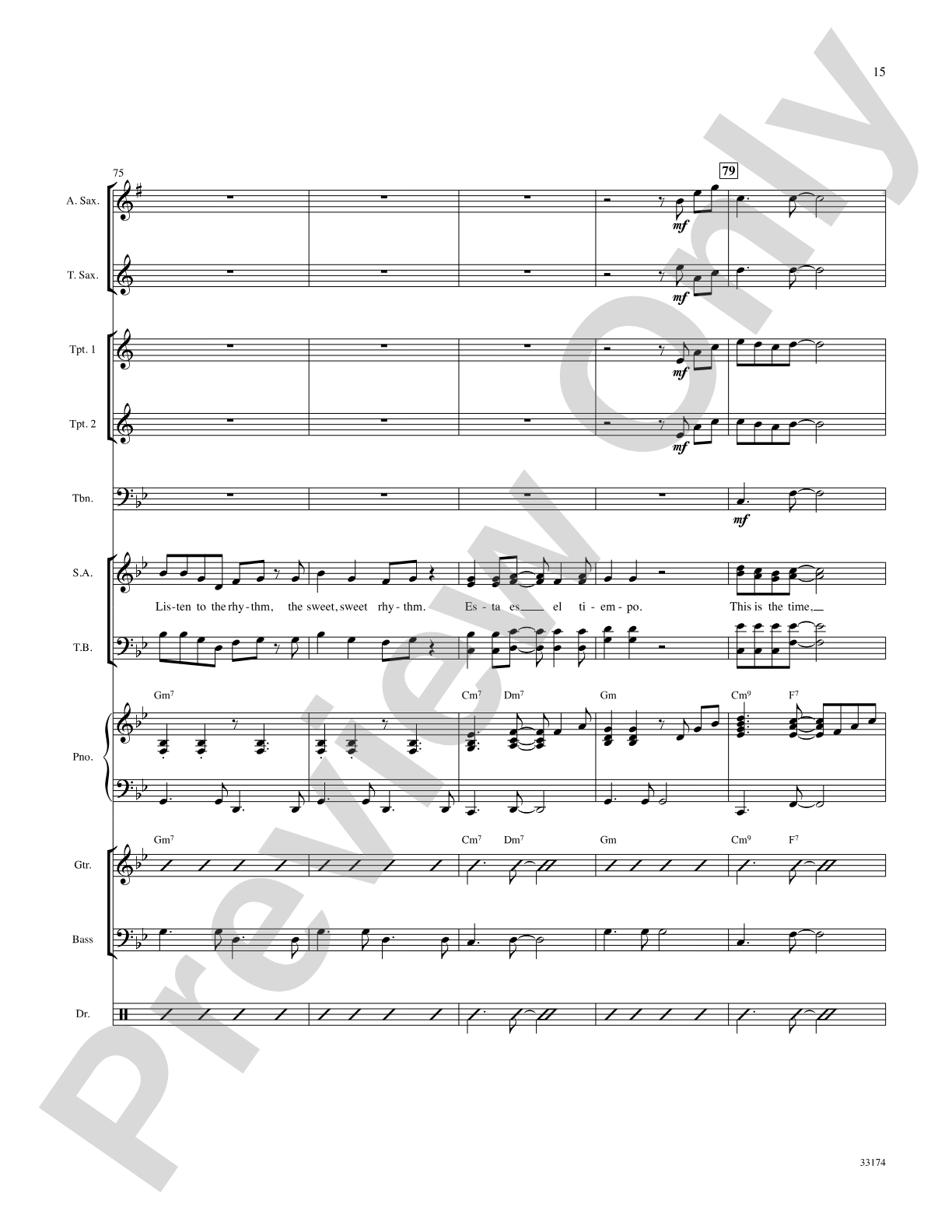 Esta Es el Tiempo (This Is the Time): Choral SoundPax