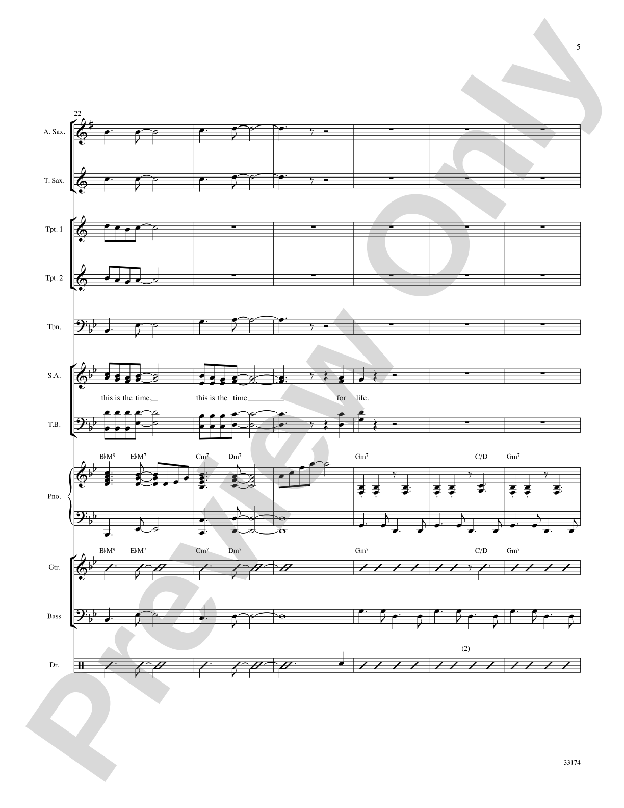 Esta Es el Tiempo (This Is the Time): Choral SoundPax