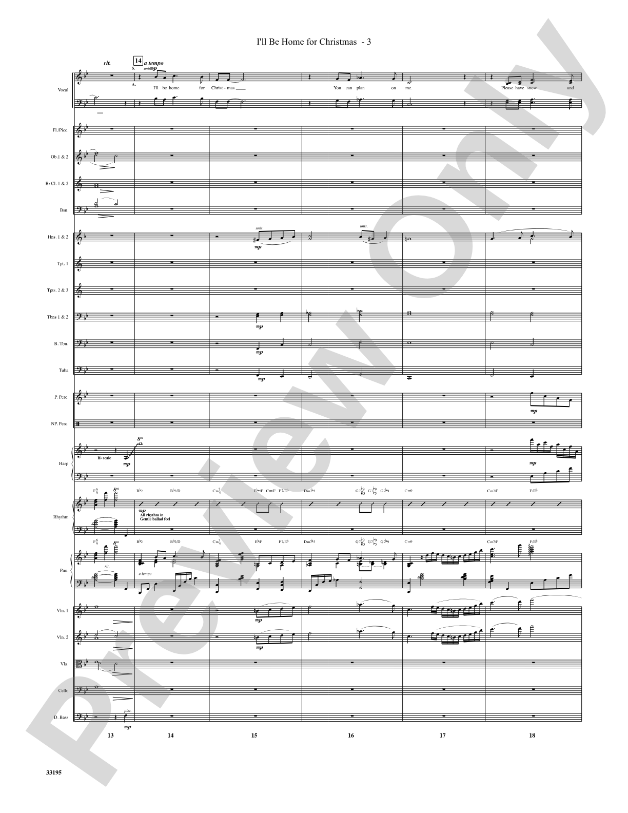 I'll Be Home for Christmas: Choral SoundPax