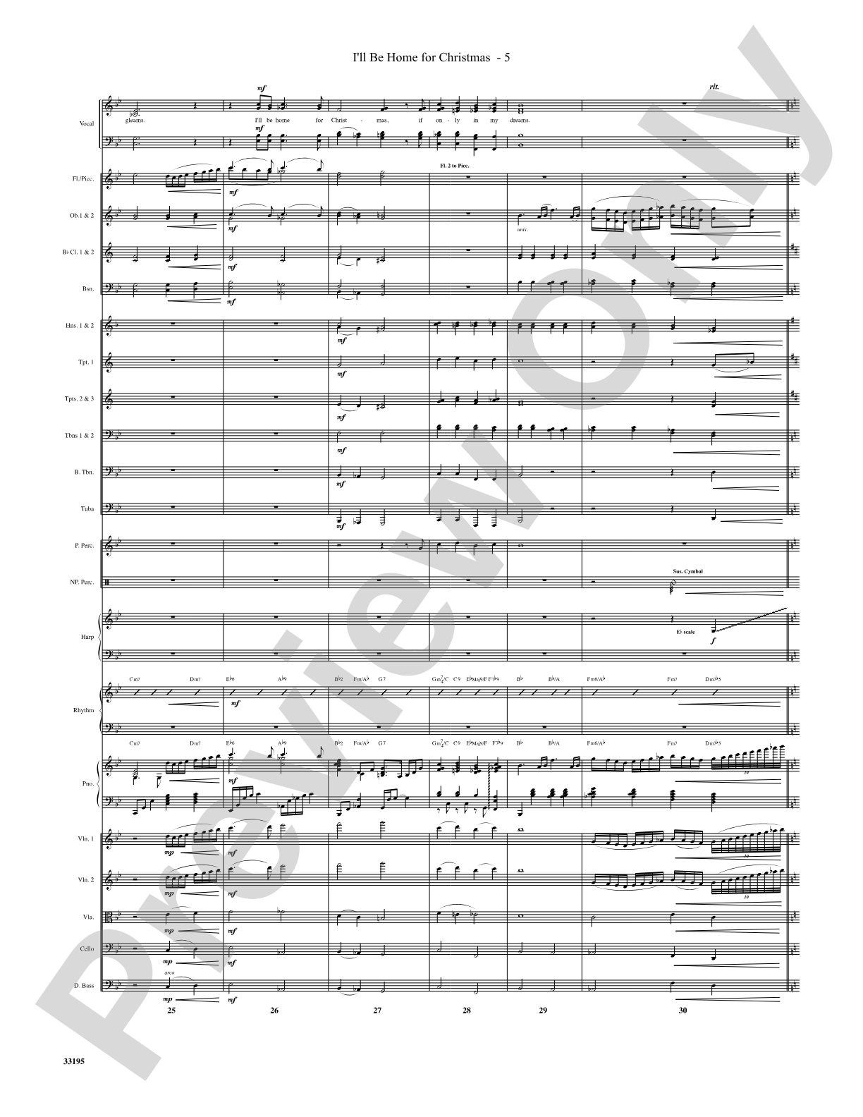 I'll Be Home for Christmas: Choral SoundPax
