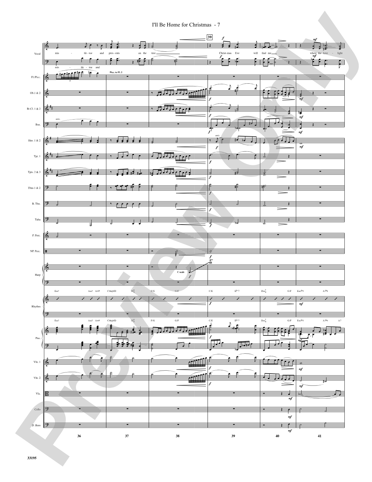 I'll Be Home for Christmas: Choral SoundPax