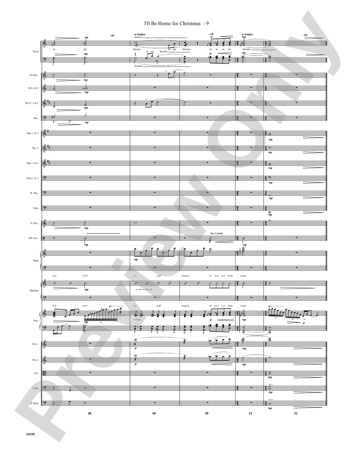 I'll Be Home for Christmas: Choral SoundPax