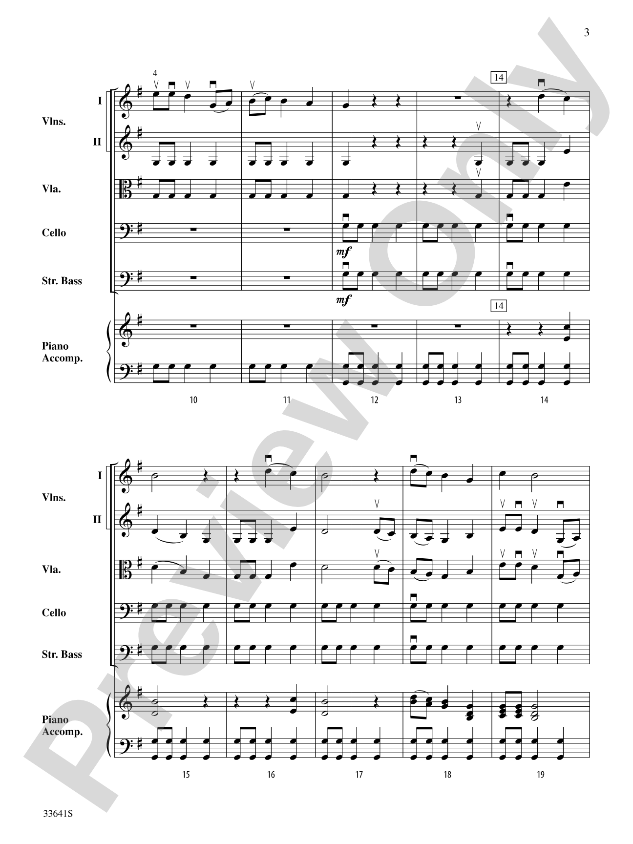 The Holly and the Ivy: String Orchestra Conductor Score & Parts