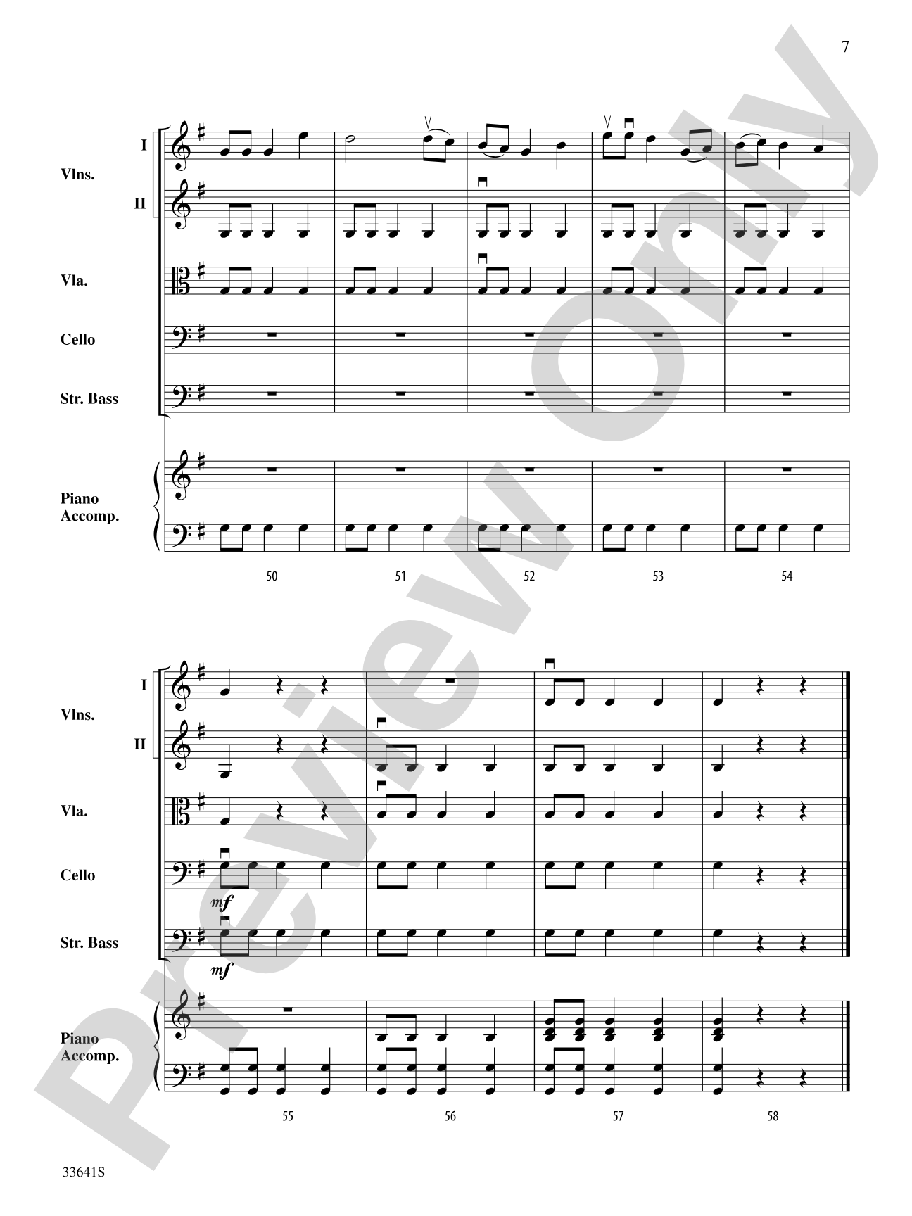 The Holly and the Ivy: String Orchestra Conductor Score & Parts