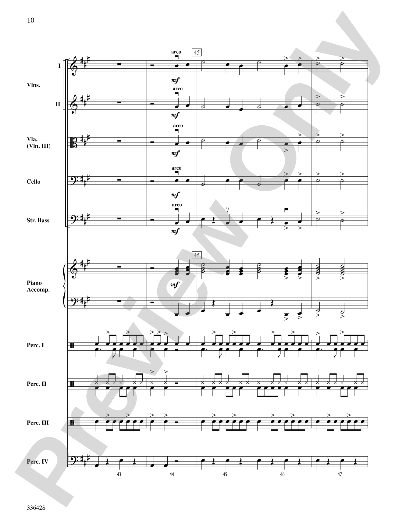 Dancin' on the Bayou: String Orchestra Conductor Score & Parts