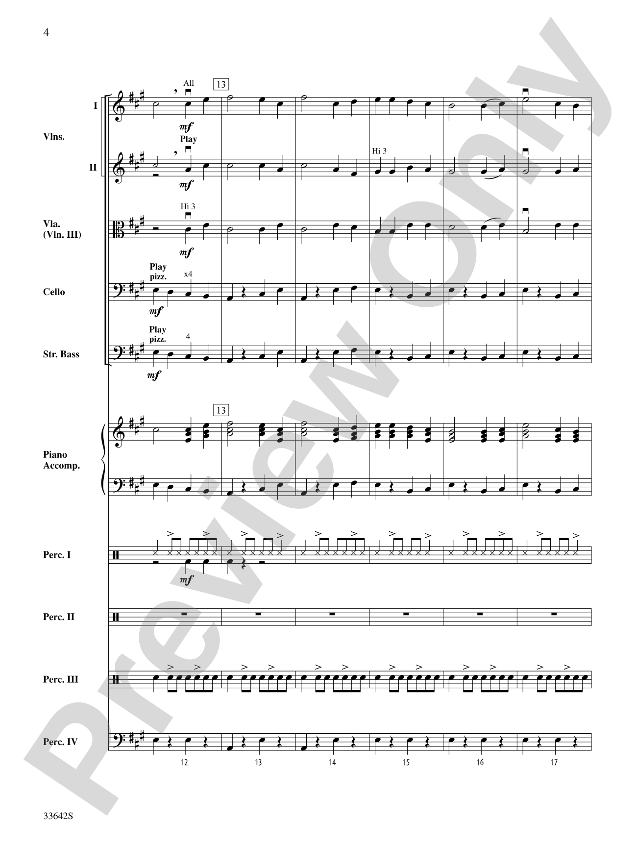 Dancin' on the Bayou: String Orchestra Conductor Score & Parts
