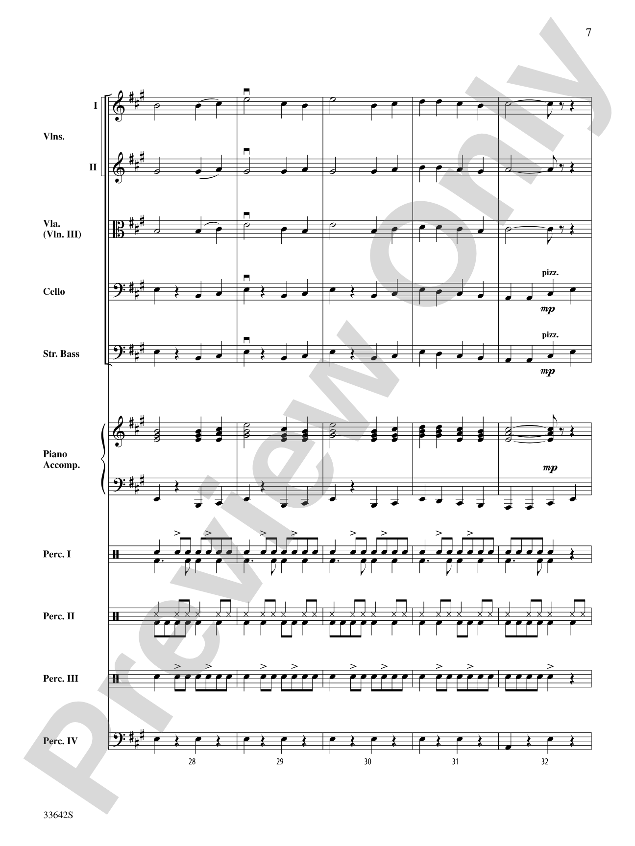 Dancin' on the Bayou: String Orchestra Conductor Score & Parts