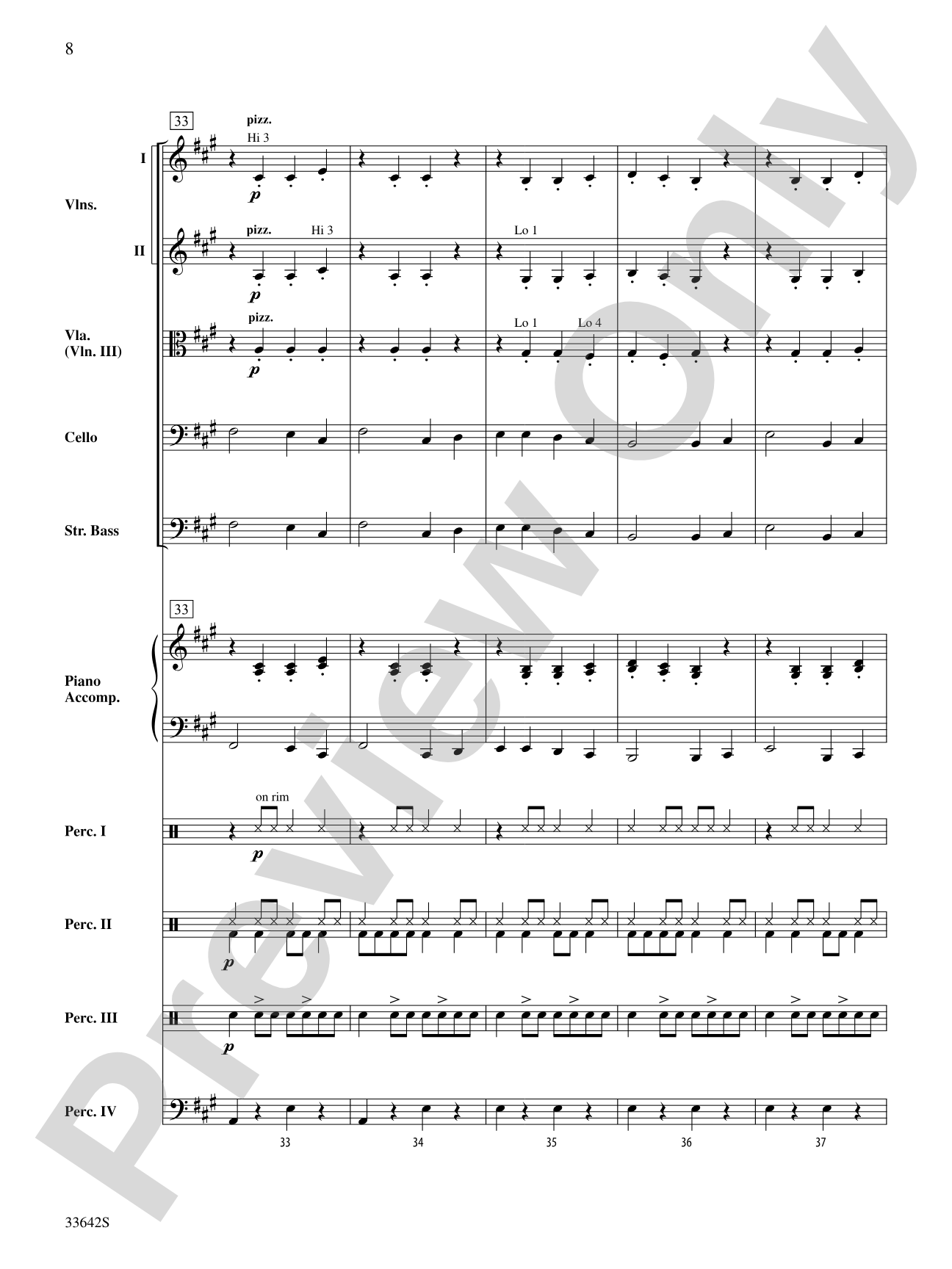 Dancin' on the Bayou: String Orchestra Conductor Score & Parts