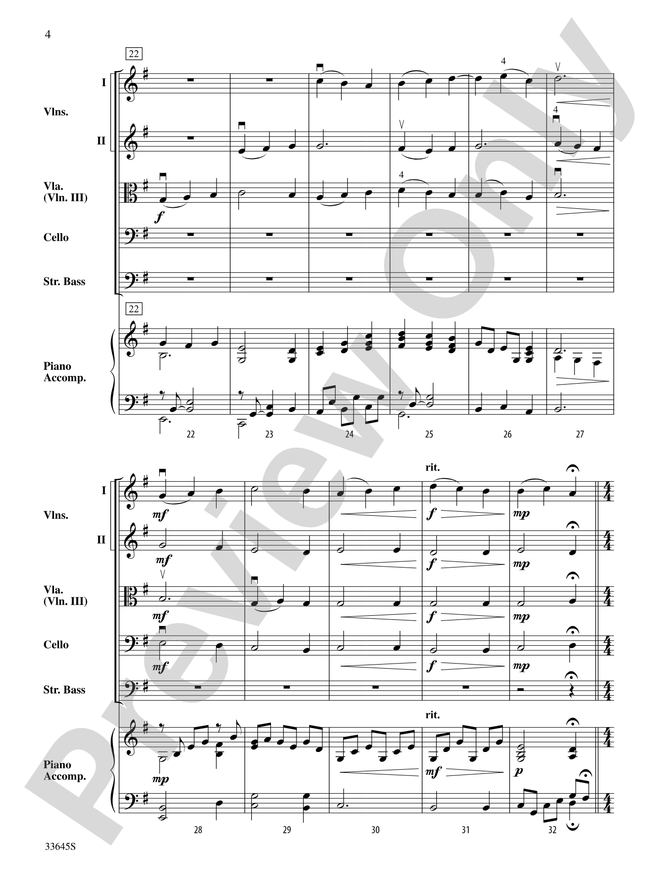 Two French Folk Tunes: String Orchestra Conductor Score & Parts