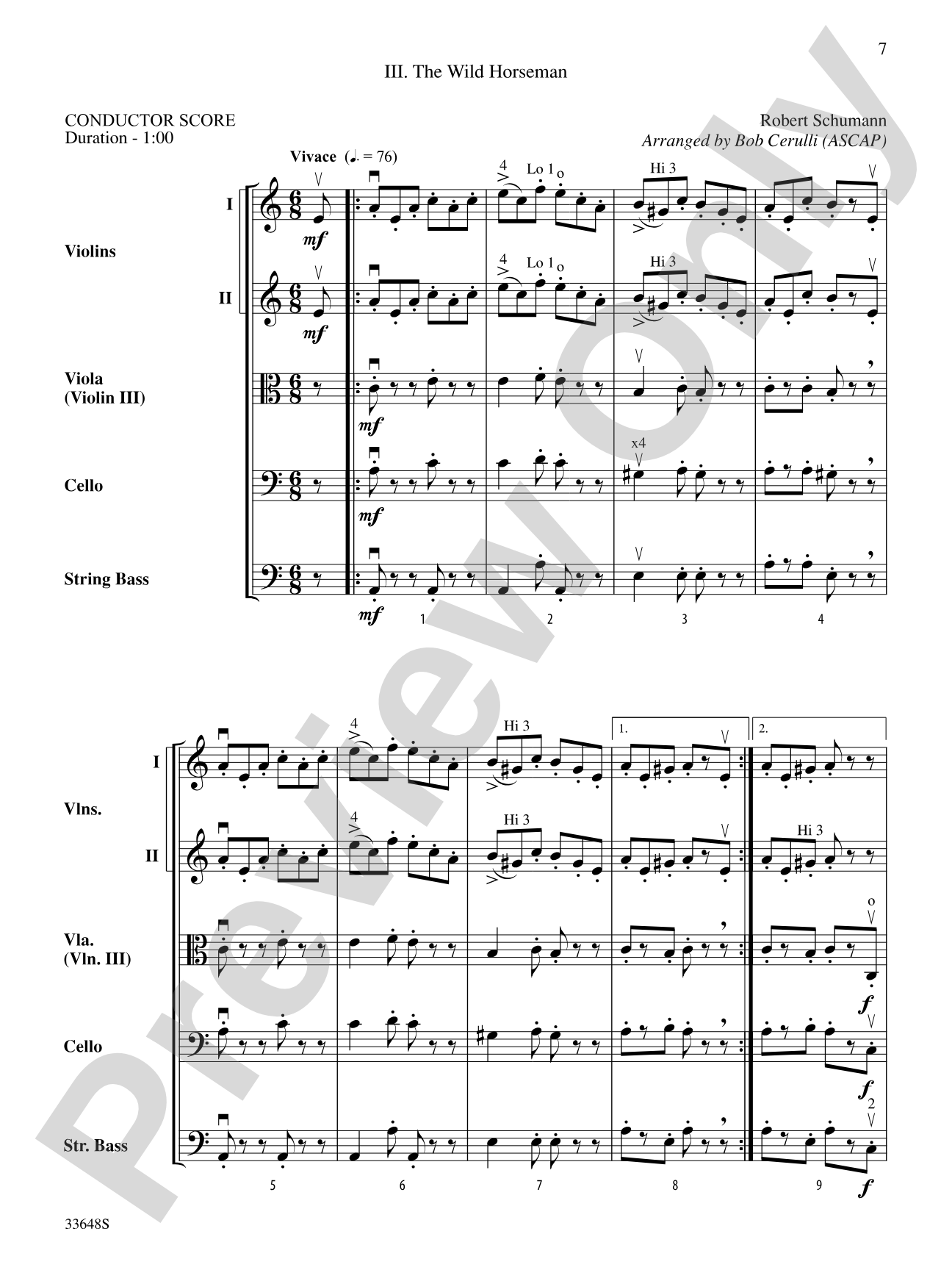 Romantic Masters: String Orchestra Conductor Score & Parts