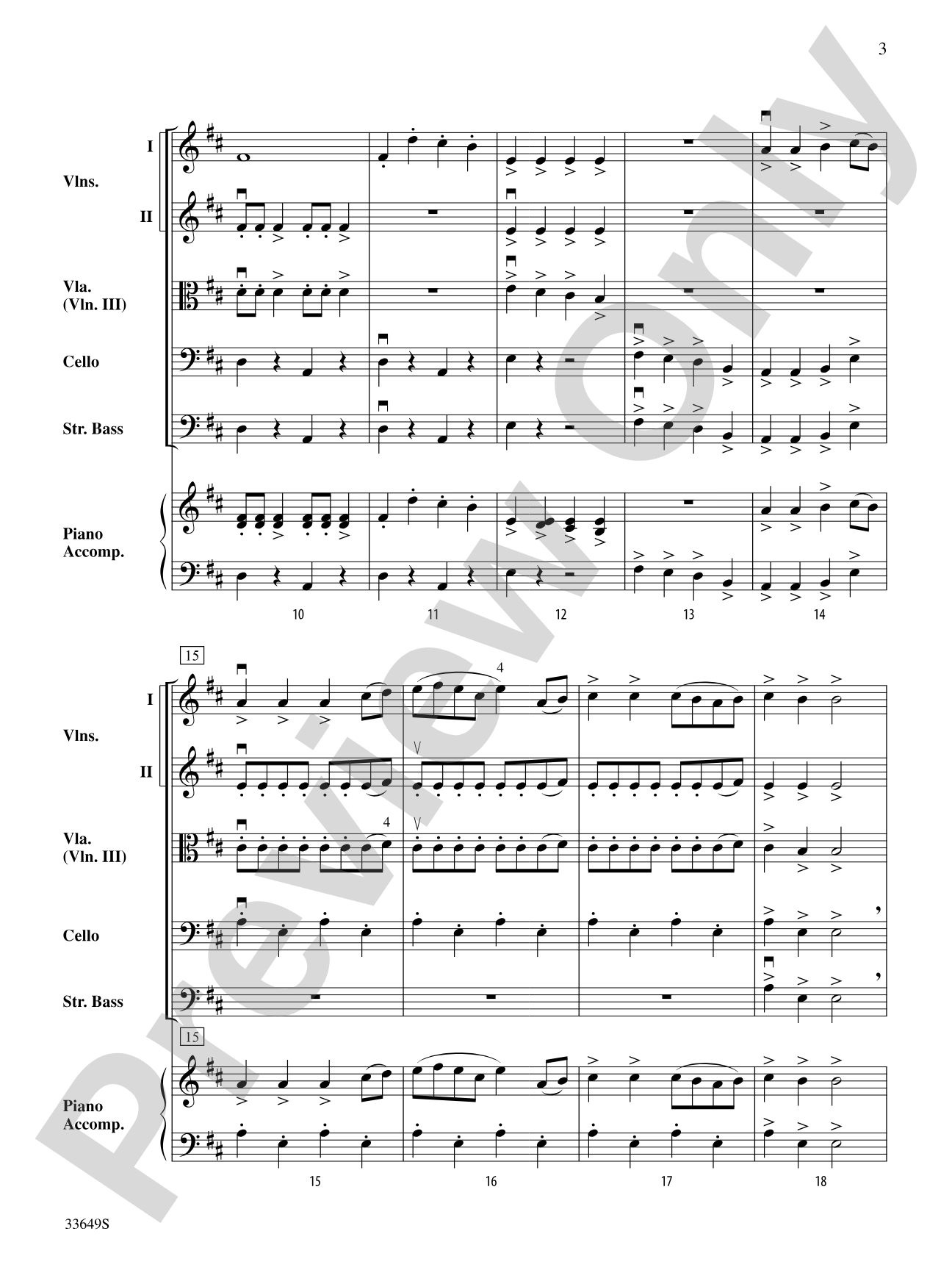 Santa Goes Wild West: String Orchestra Conductor Score & Parts