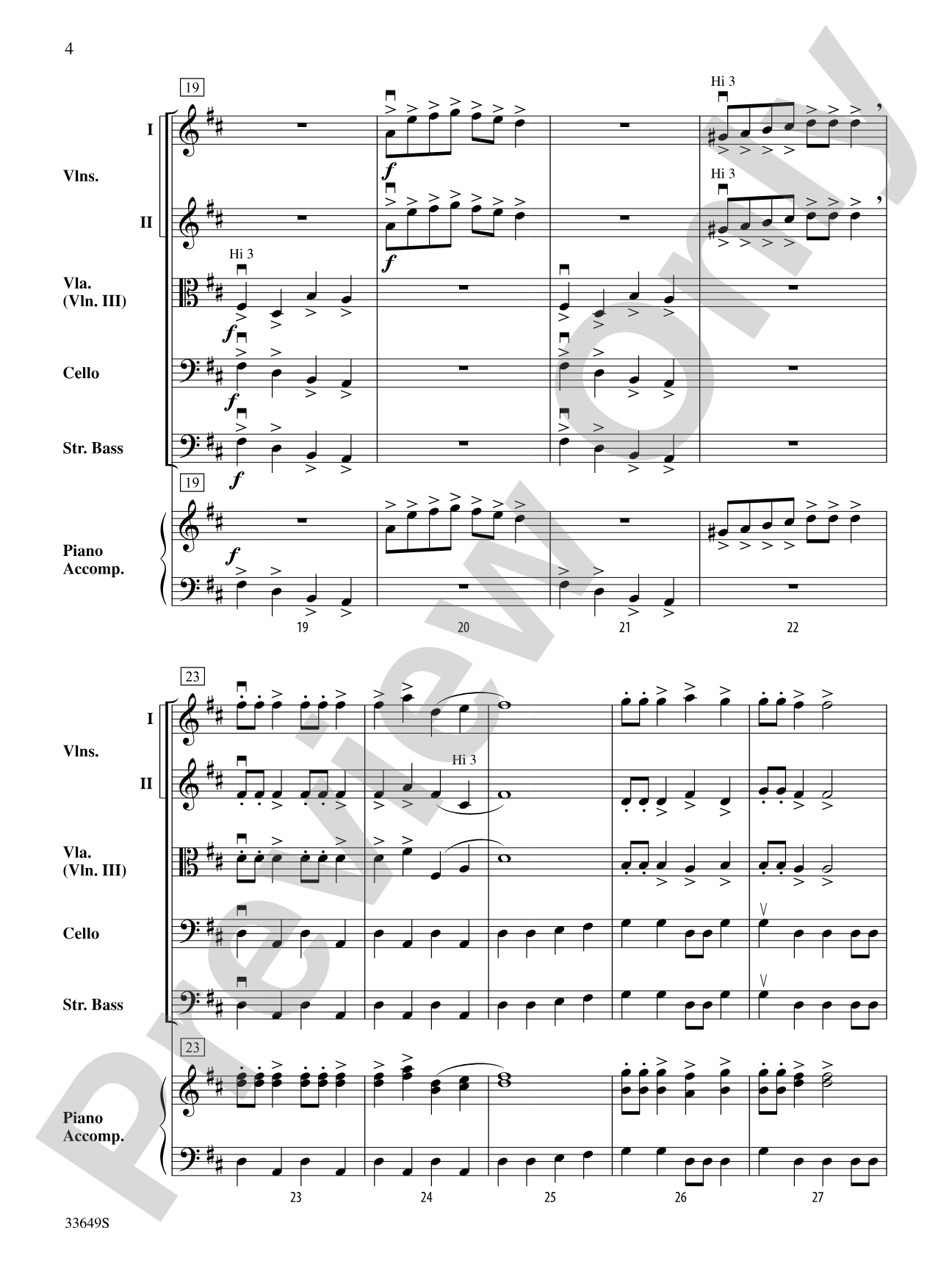 Santa Goes Wild West: String Orchestra Conductor Score & Parts
