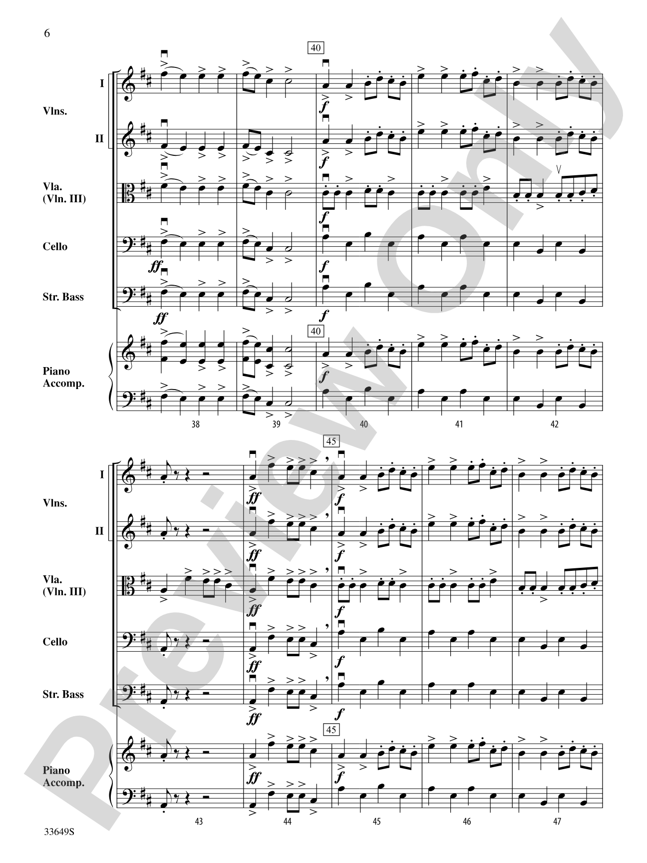 Santa Goes Wild West: String Orchestra Conductor Score & Parts