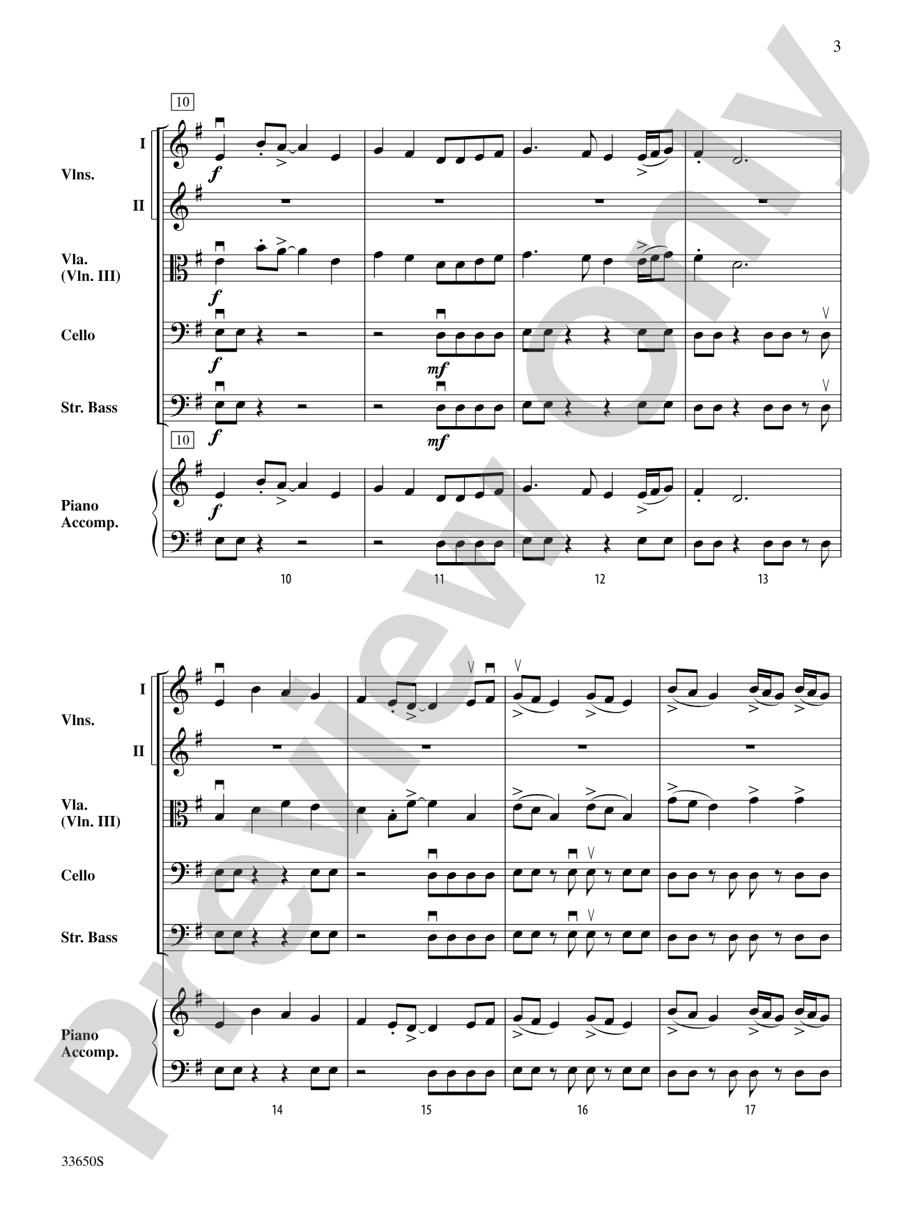 Avenger: String Orchestra Conductor Score & Parts