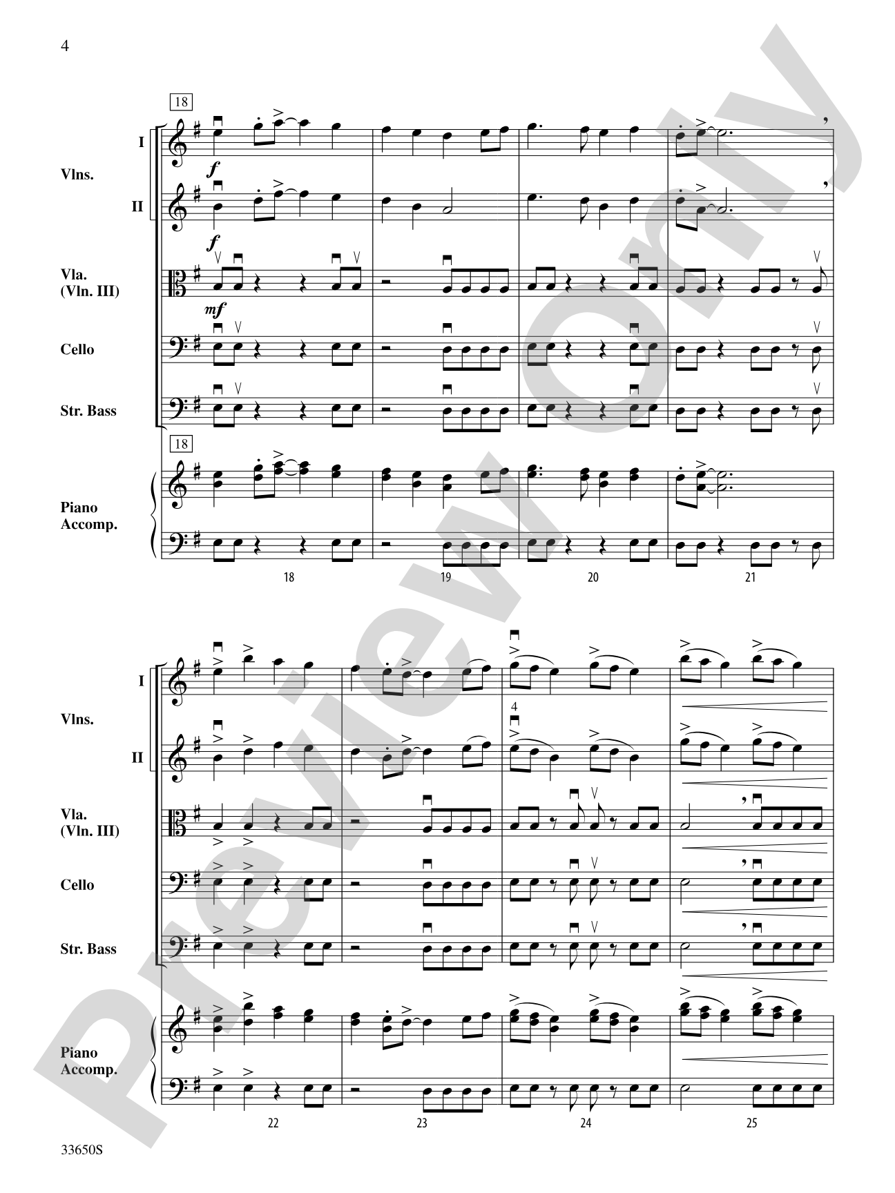 Avenger: String Orchestra Conductor Score & Parts