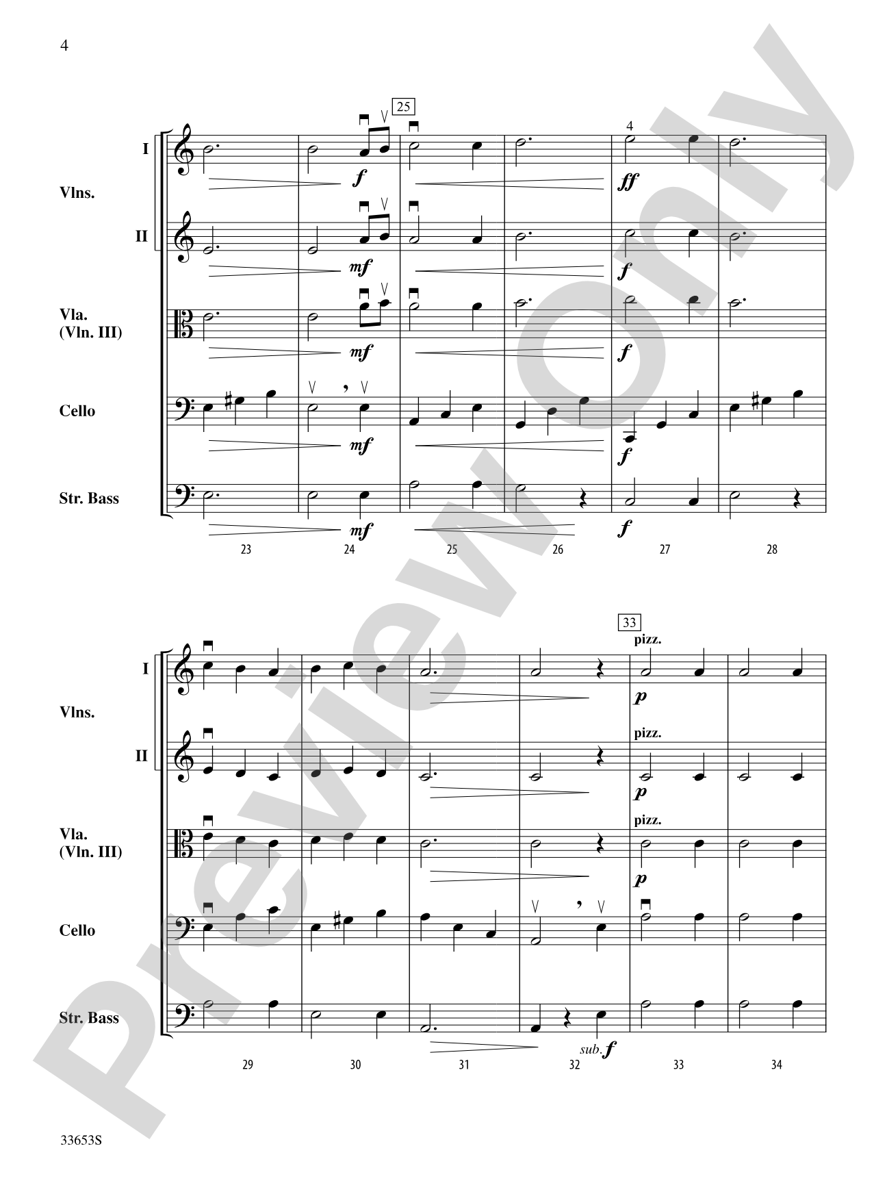 La Marmotte: String Orchestra Conductor Score & Parts