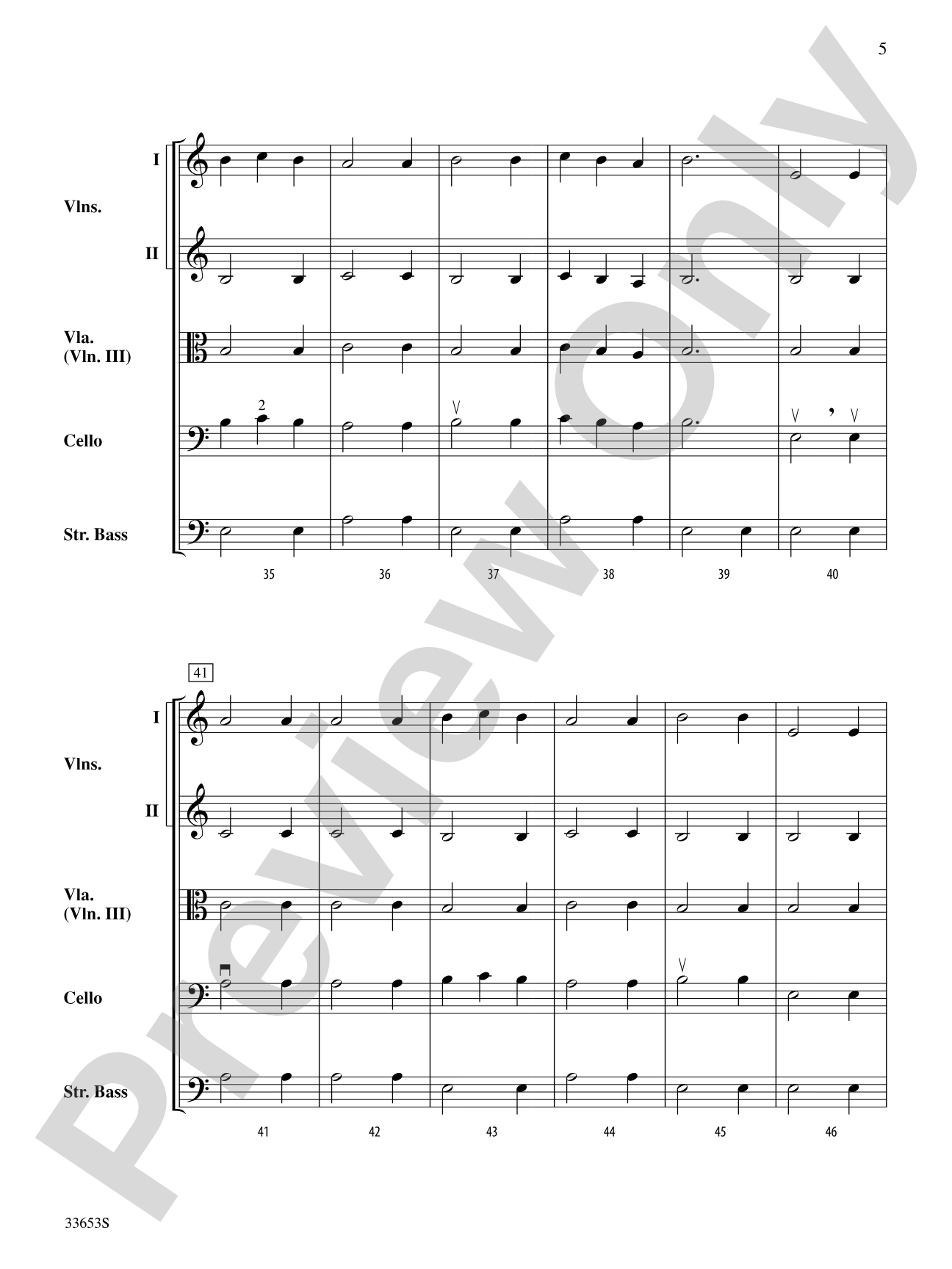 La Marmotte: String Orchestra Conductor Score & Parts