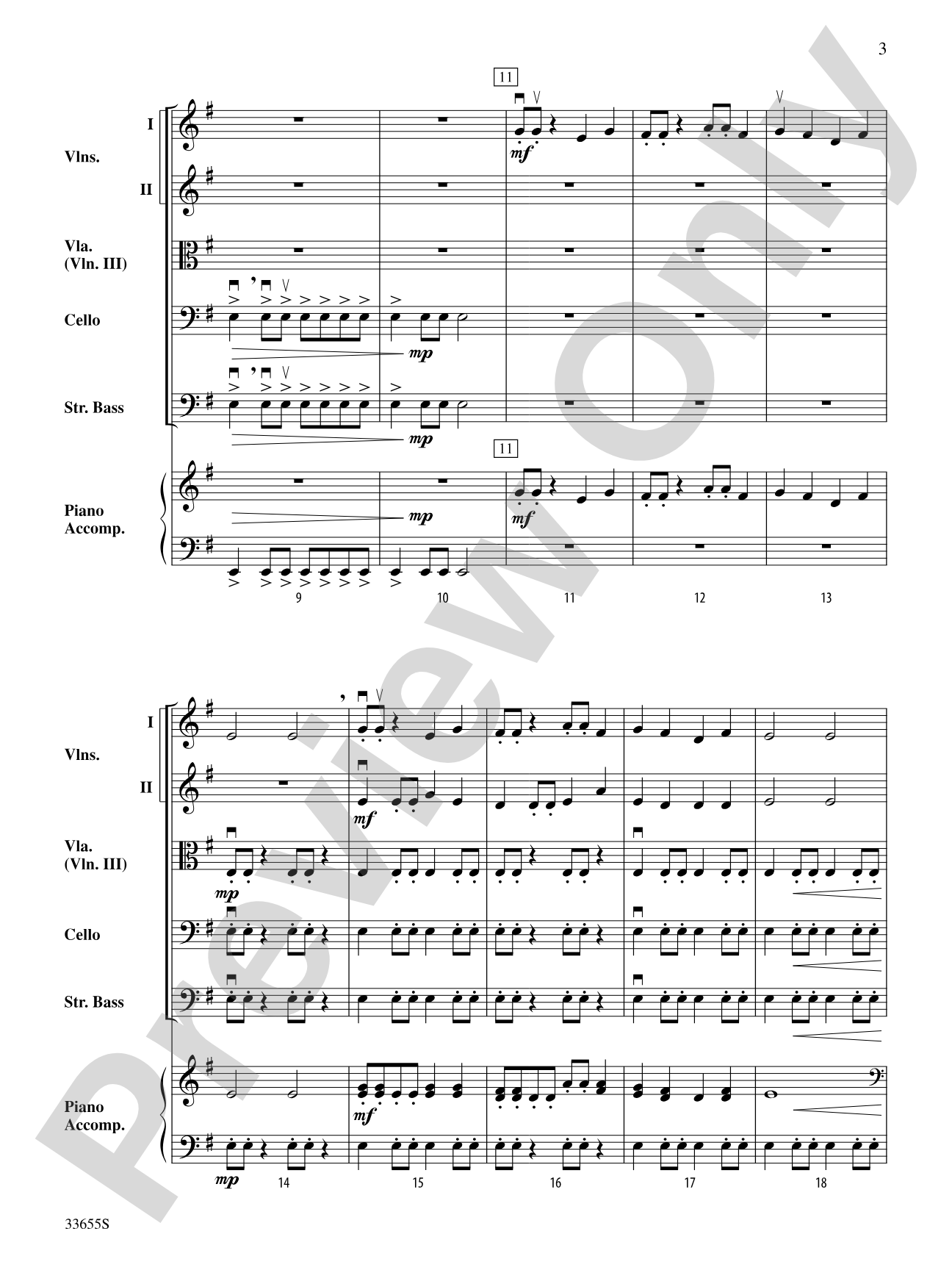 Battle of the Ancient Dragons: String Orchestra Conductor Score & Parts