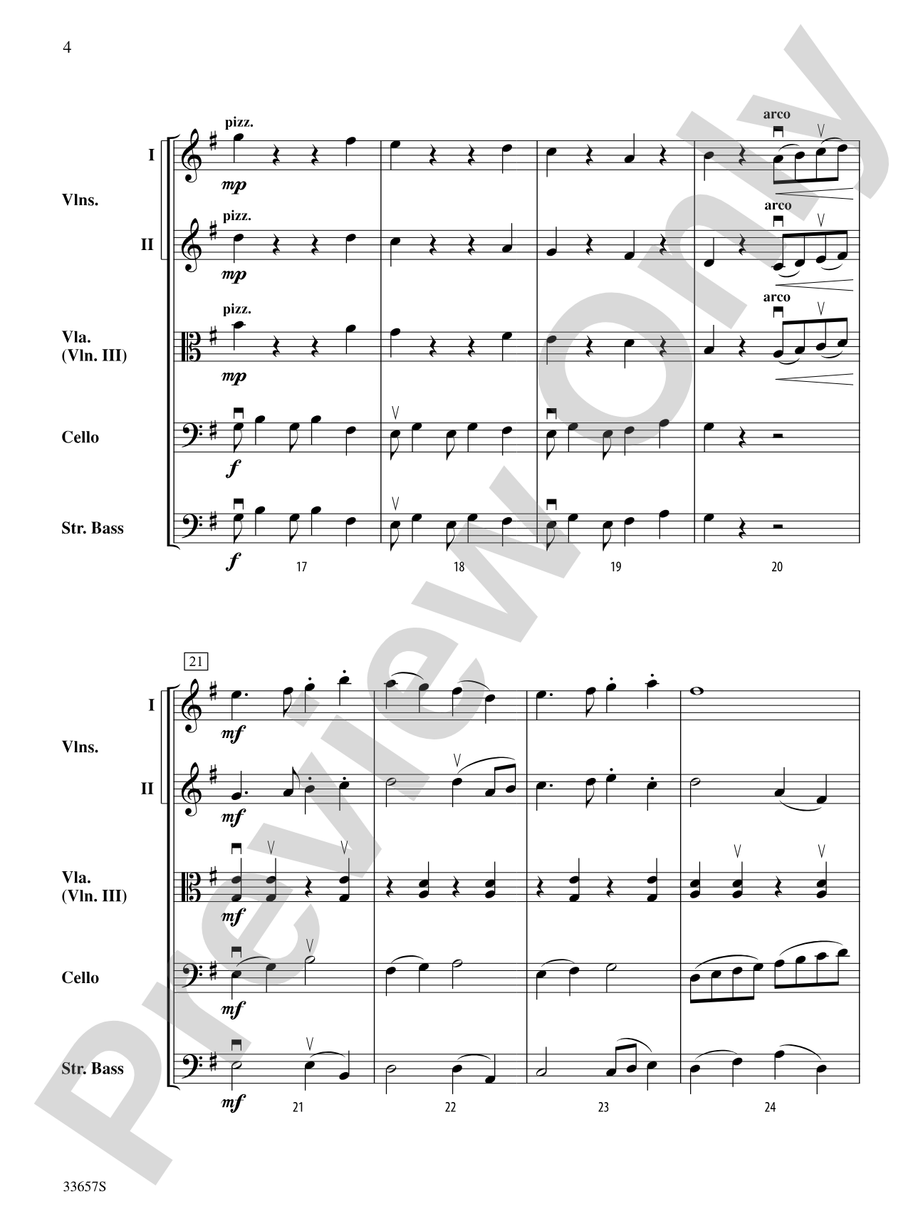 The Double Stomp Romp: String Orchestra Conductor Score & Parts