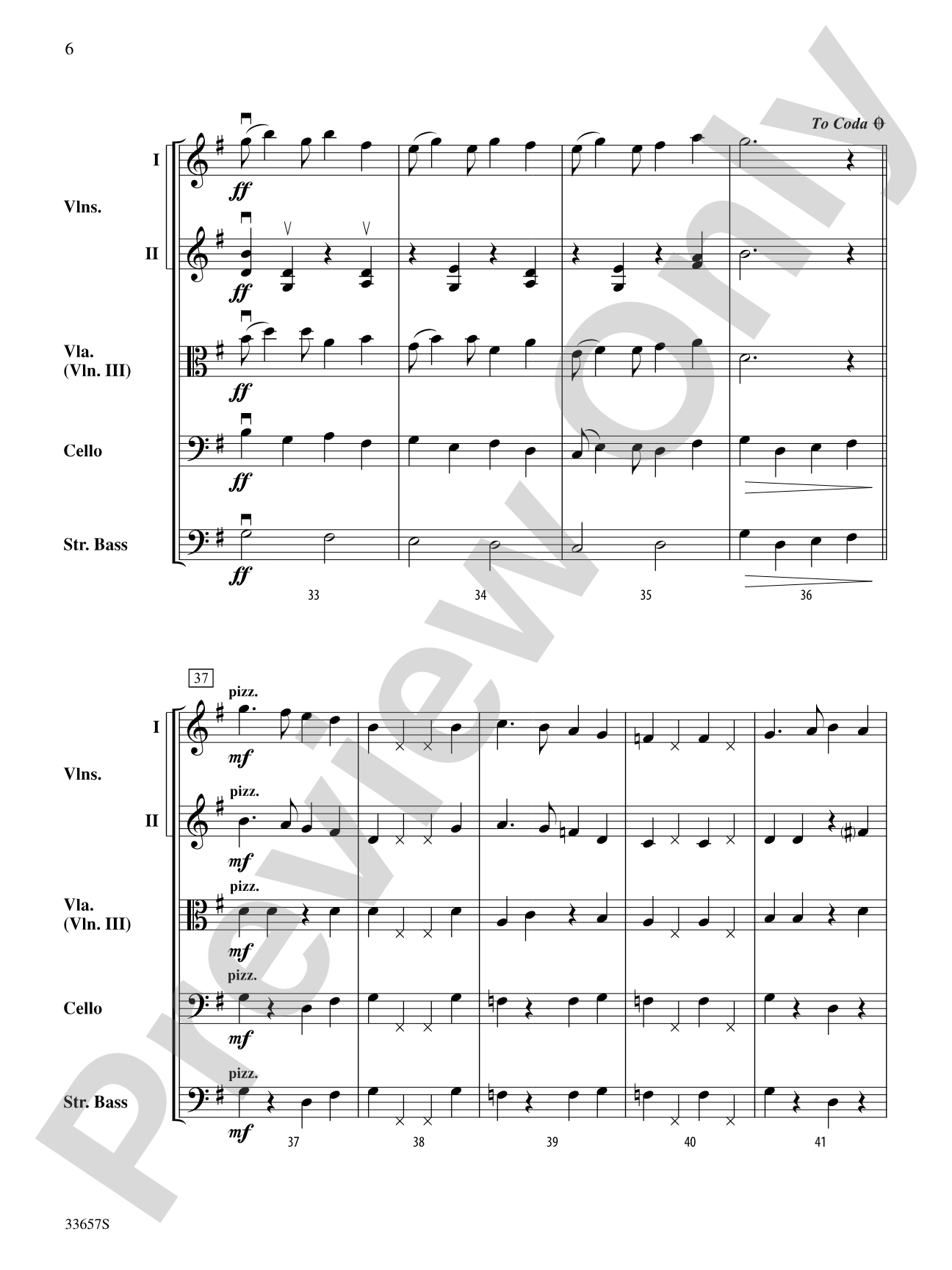 The Double Stomp Romp: String Orchestra Conductor Score & Parts