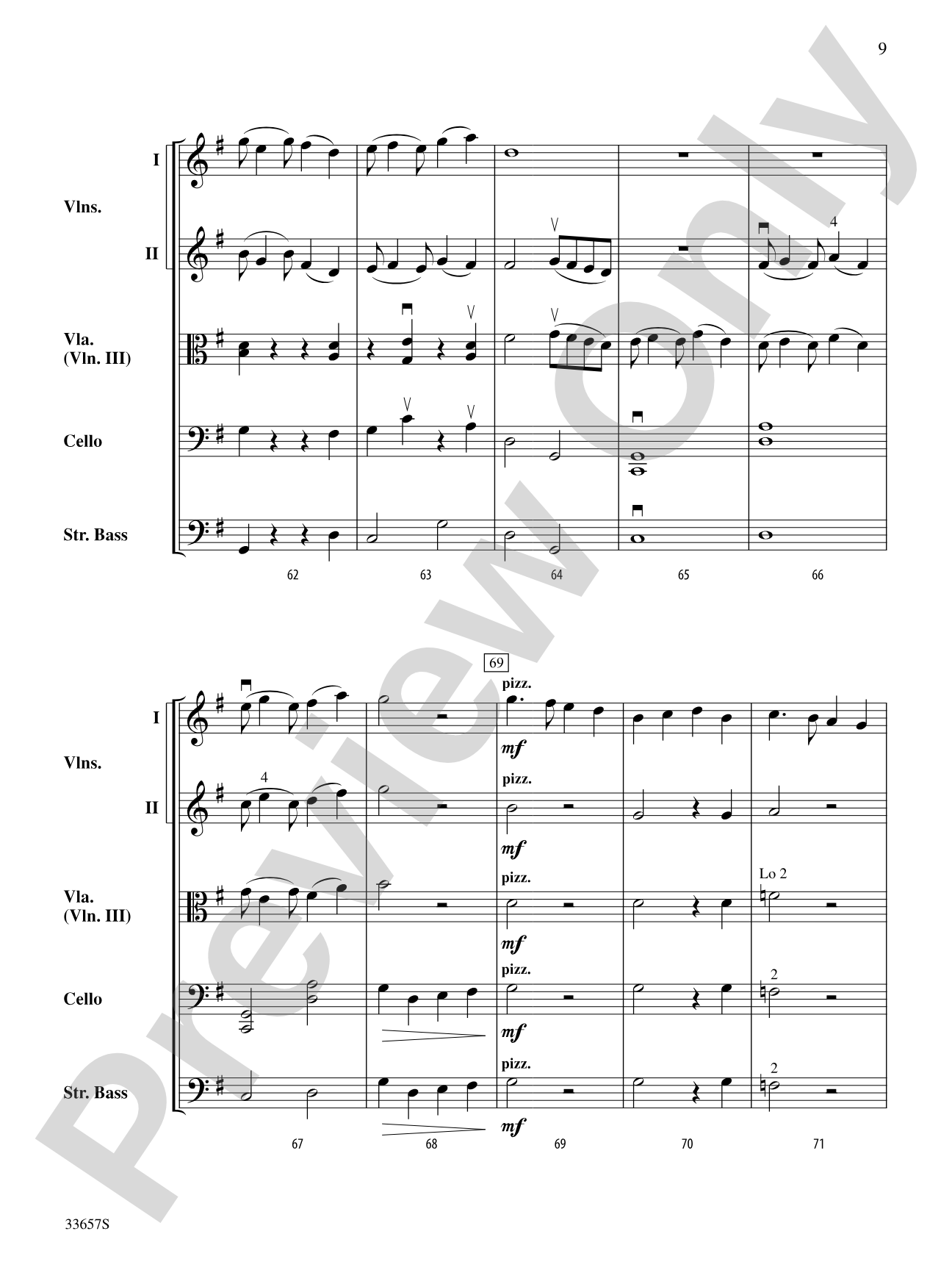 The Double Stomp Romp: String Orchestra Conductor Score & Parts