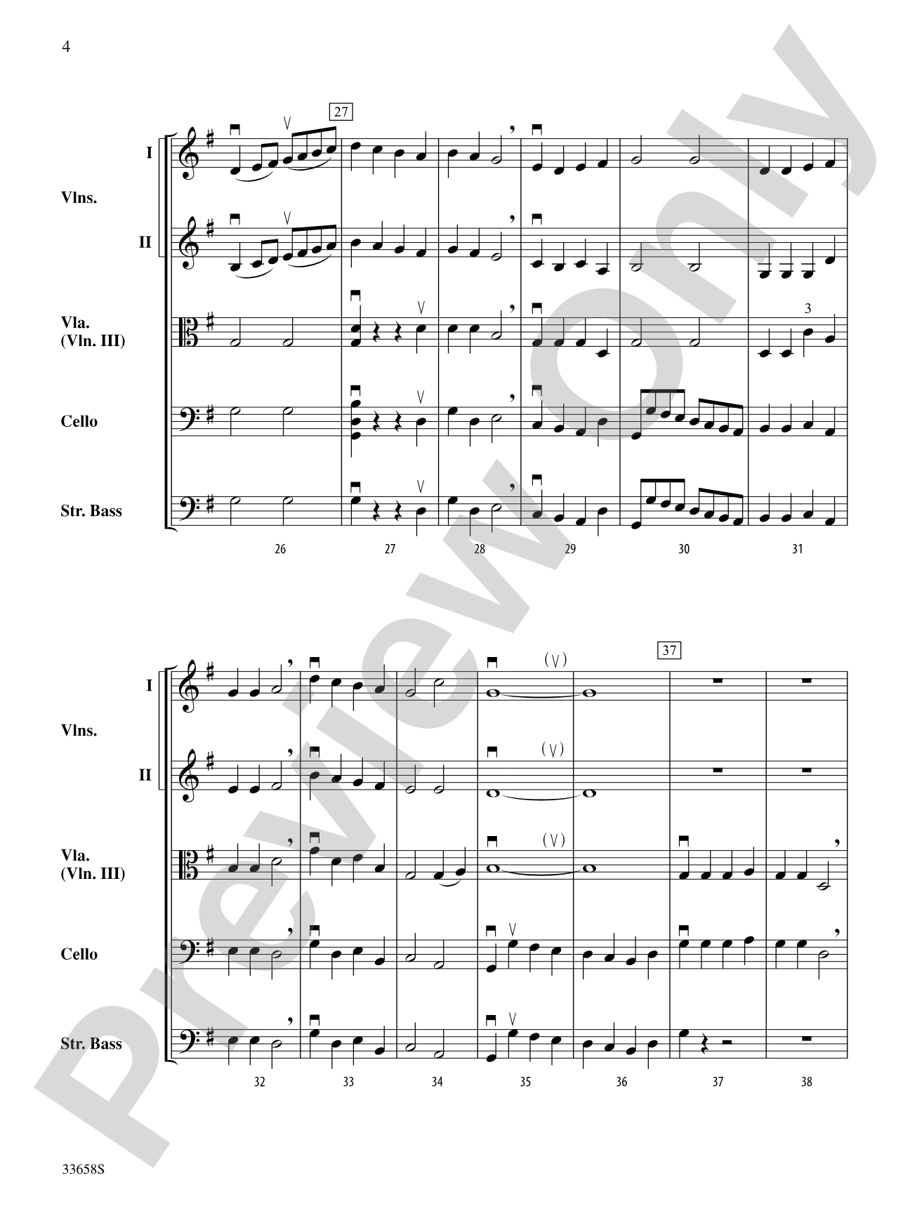 Good King Wenceslas: String Orchestra Conductor Score & Parts