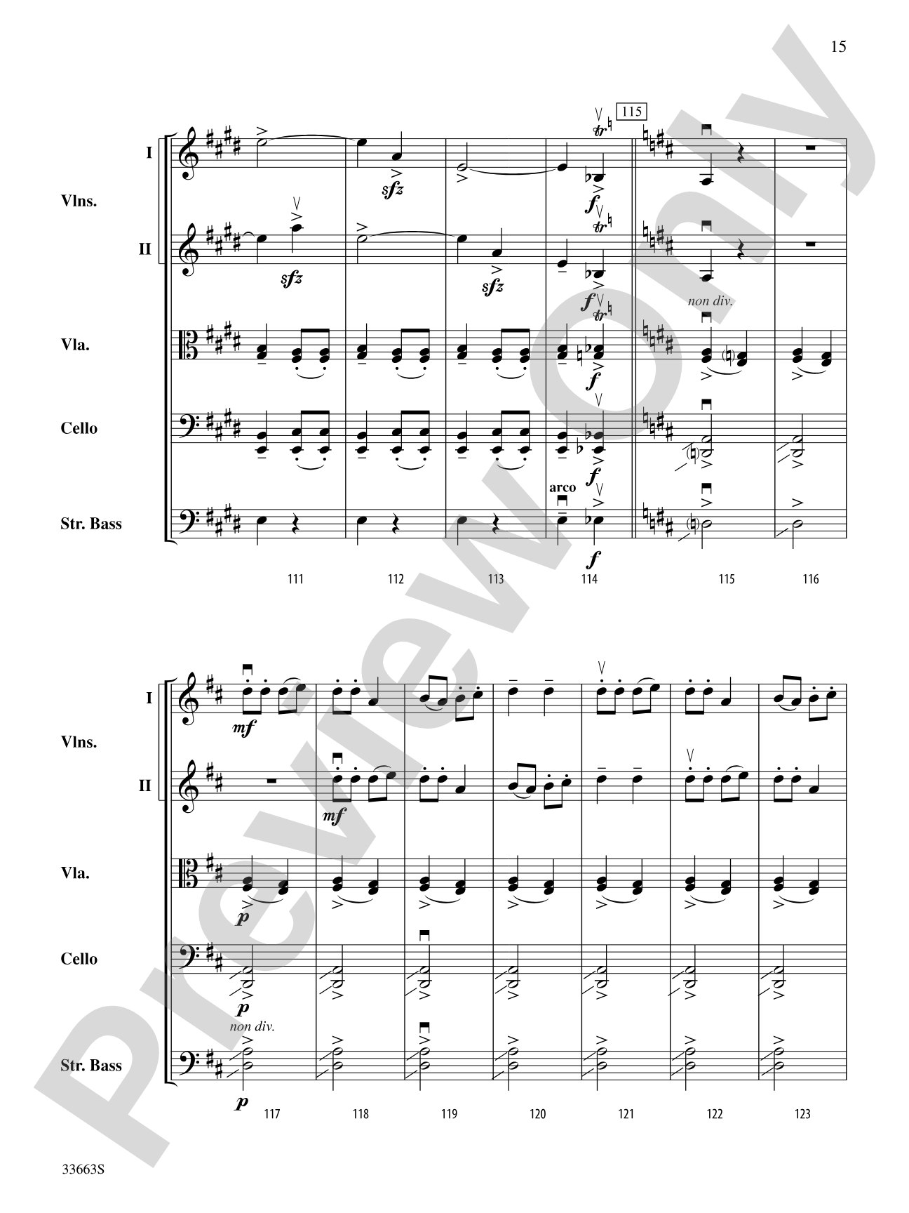 A Christmas Festival: String Orchestra Conductor Score & Parts