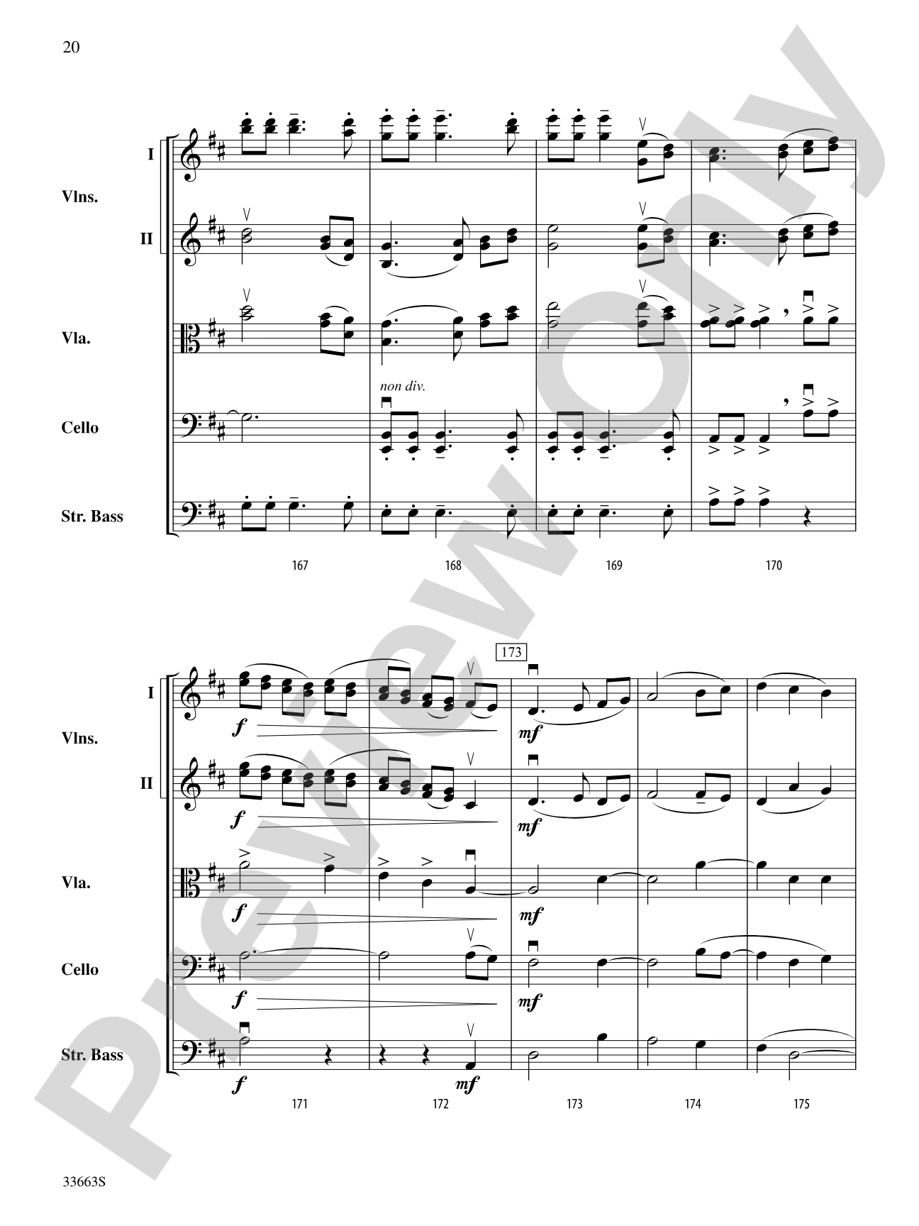 A Christmas Festival: String Orchestra Conductor Score & Parts