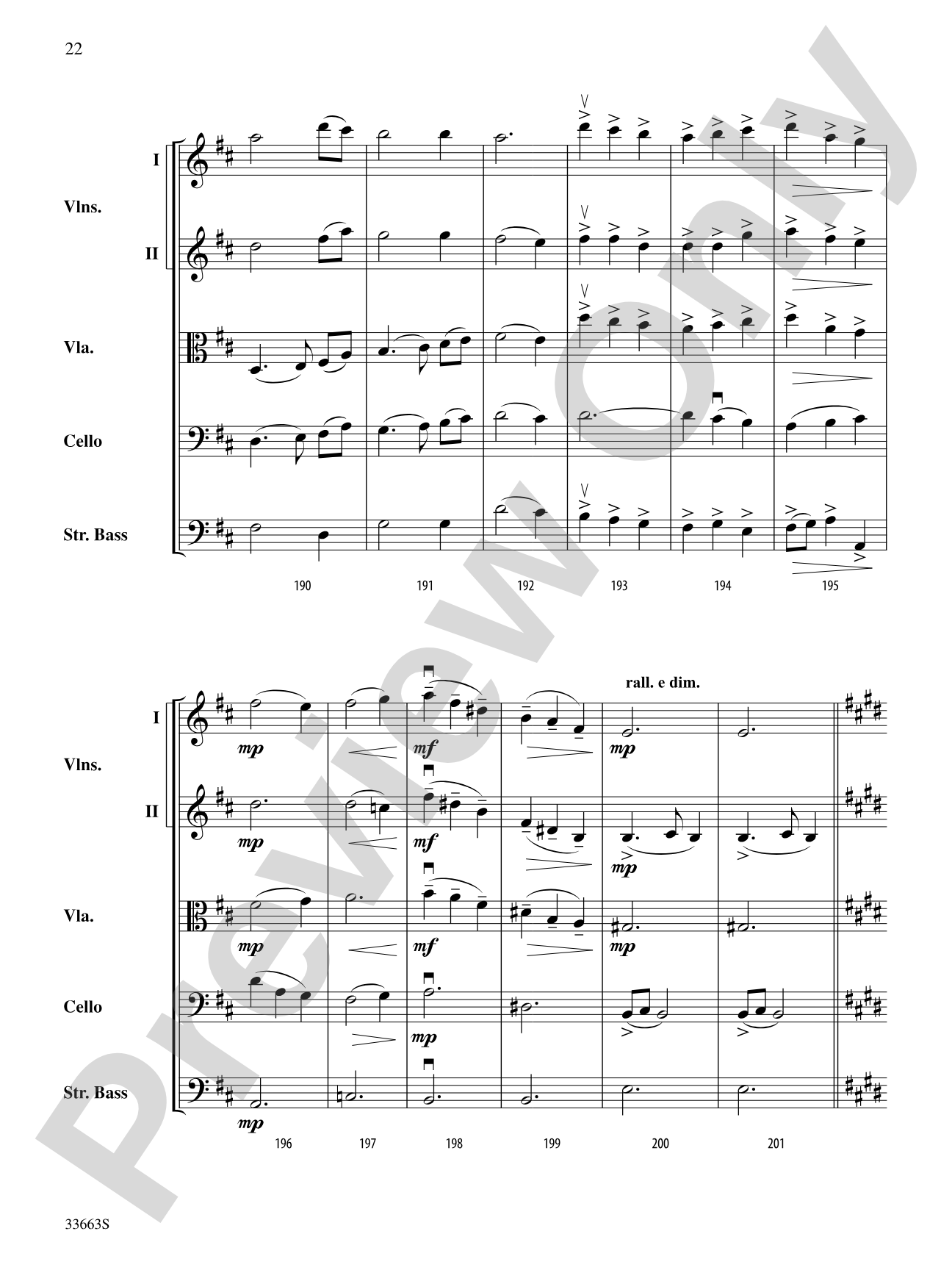 A Christmas Festival: String Orchestra Conductor Score & Parts