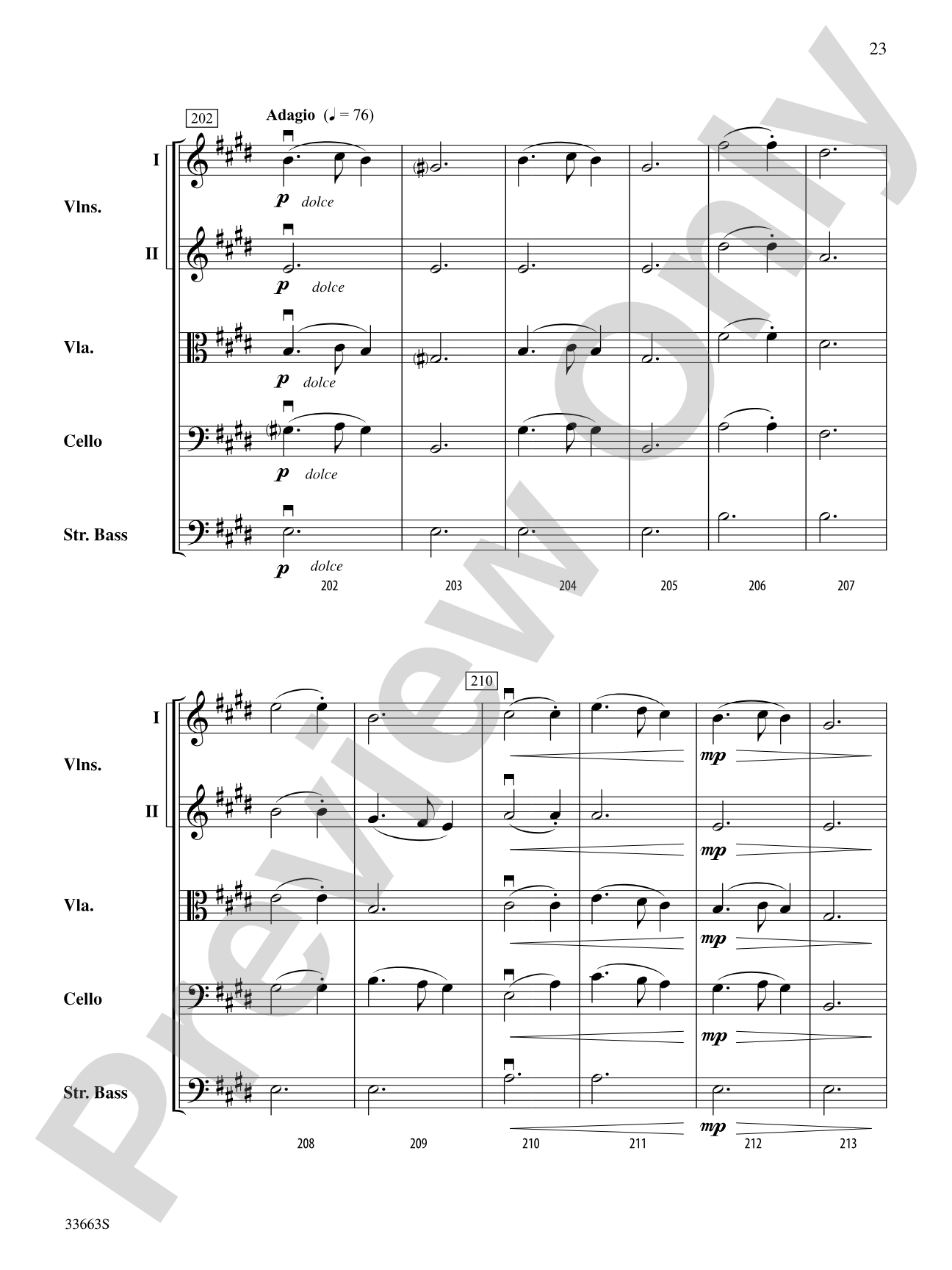 A Christmas Festival: String Orchestra Conductor Score & Parts