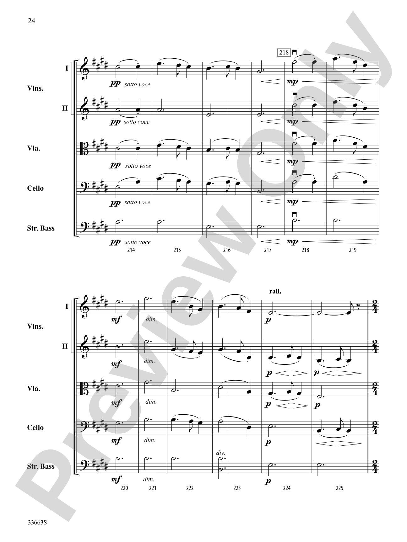 A Christmas Festival: String Orchestra Conductor Score & Parts