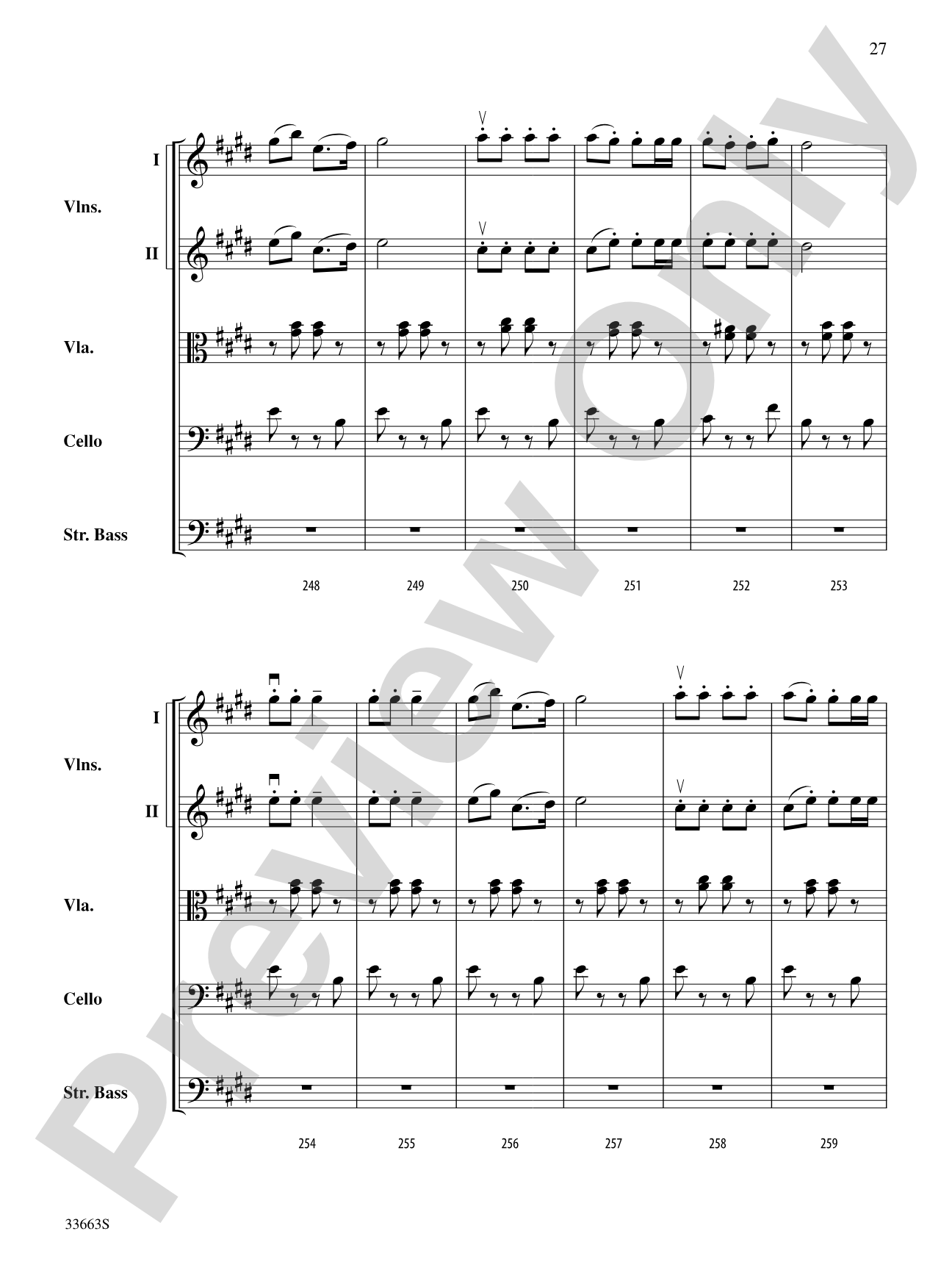 A Christmas Festival: String Orchestra Conductor Score & Parts