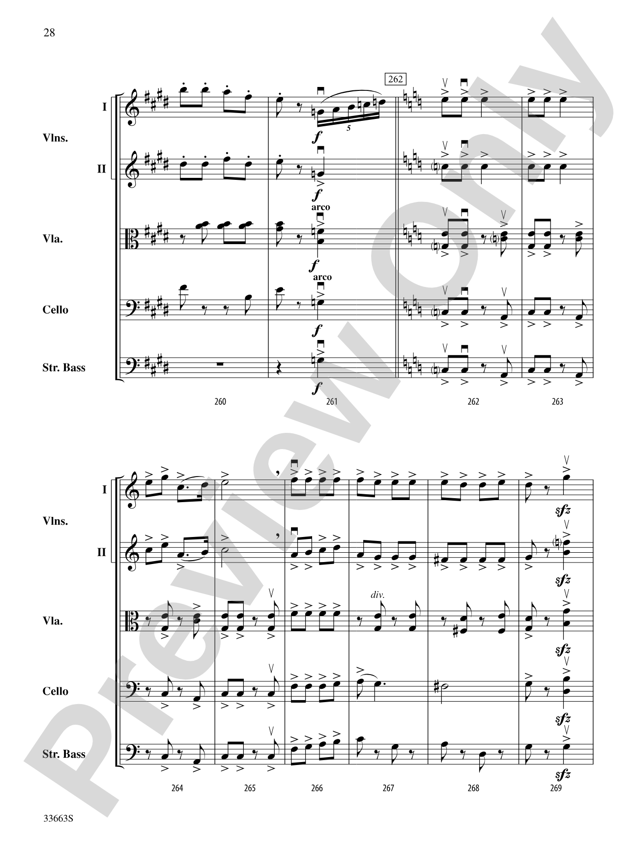 A Christmas Festival: String Orchestra Conductor Score & Parts